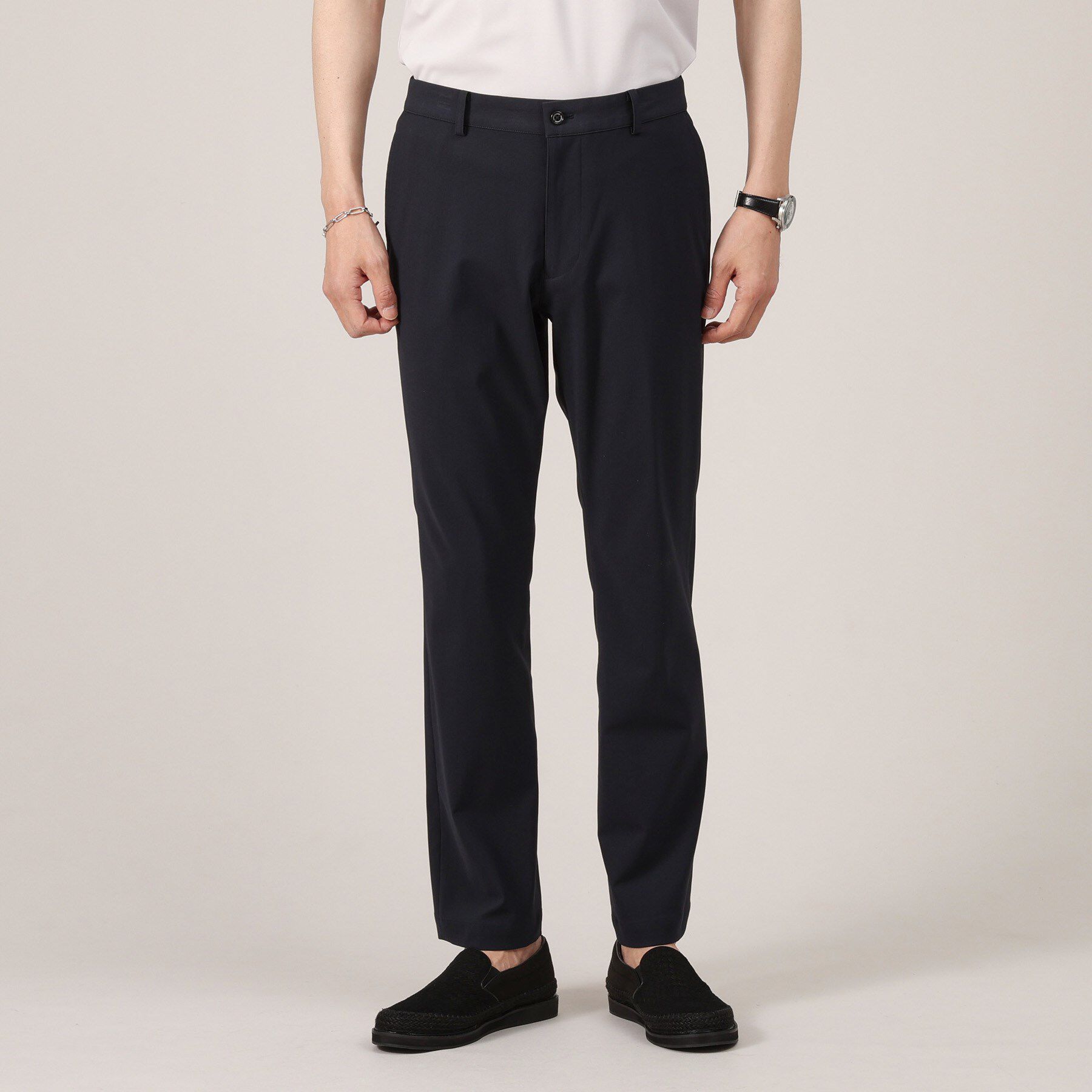 TAKEO KIKUCHI「サイドゴアウエスト ストレートパンツ」|その他|