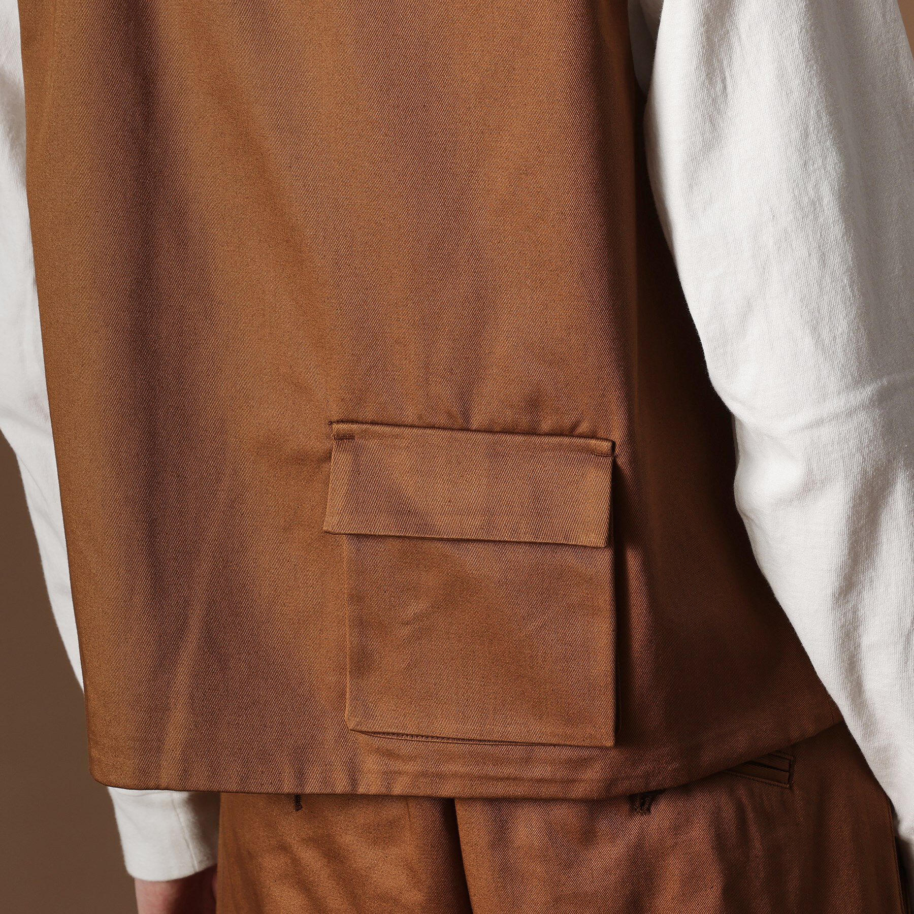 40CARATS&525「【Sサイズ～】多ポケットユーティリティべスト」|ベスト・ジレ|