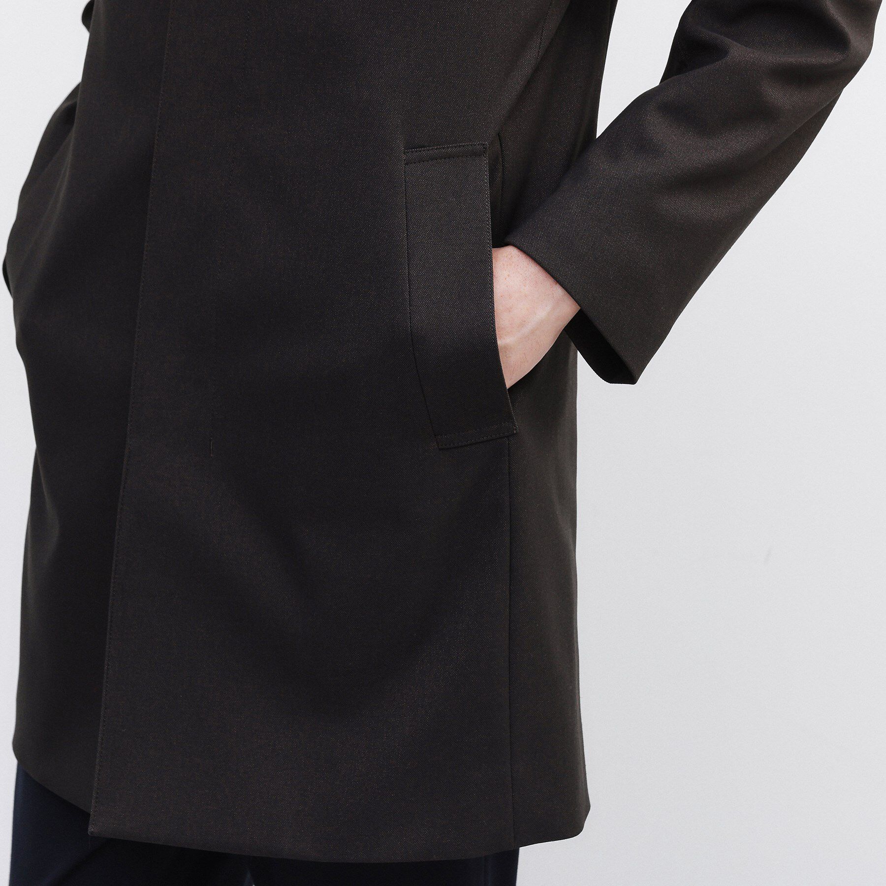 TAKEO KIKUCHI「【ダウンライナー付き】メランジ ステンカラー コート」|ステンカラーコート|