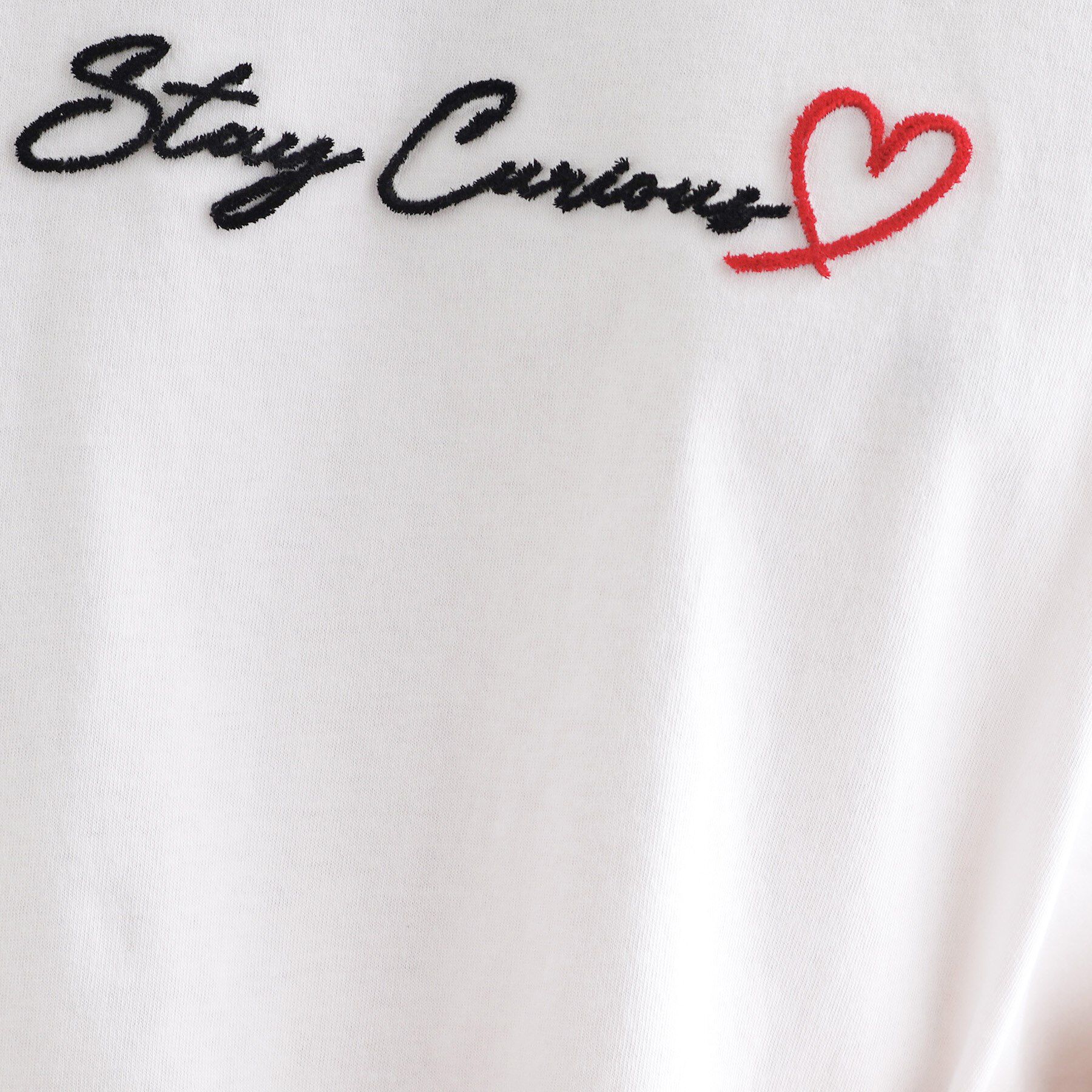 tk.TAKEO KIKUCHI「ハート＆フラワーTシャツ」|Tシャツ・カットソー|