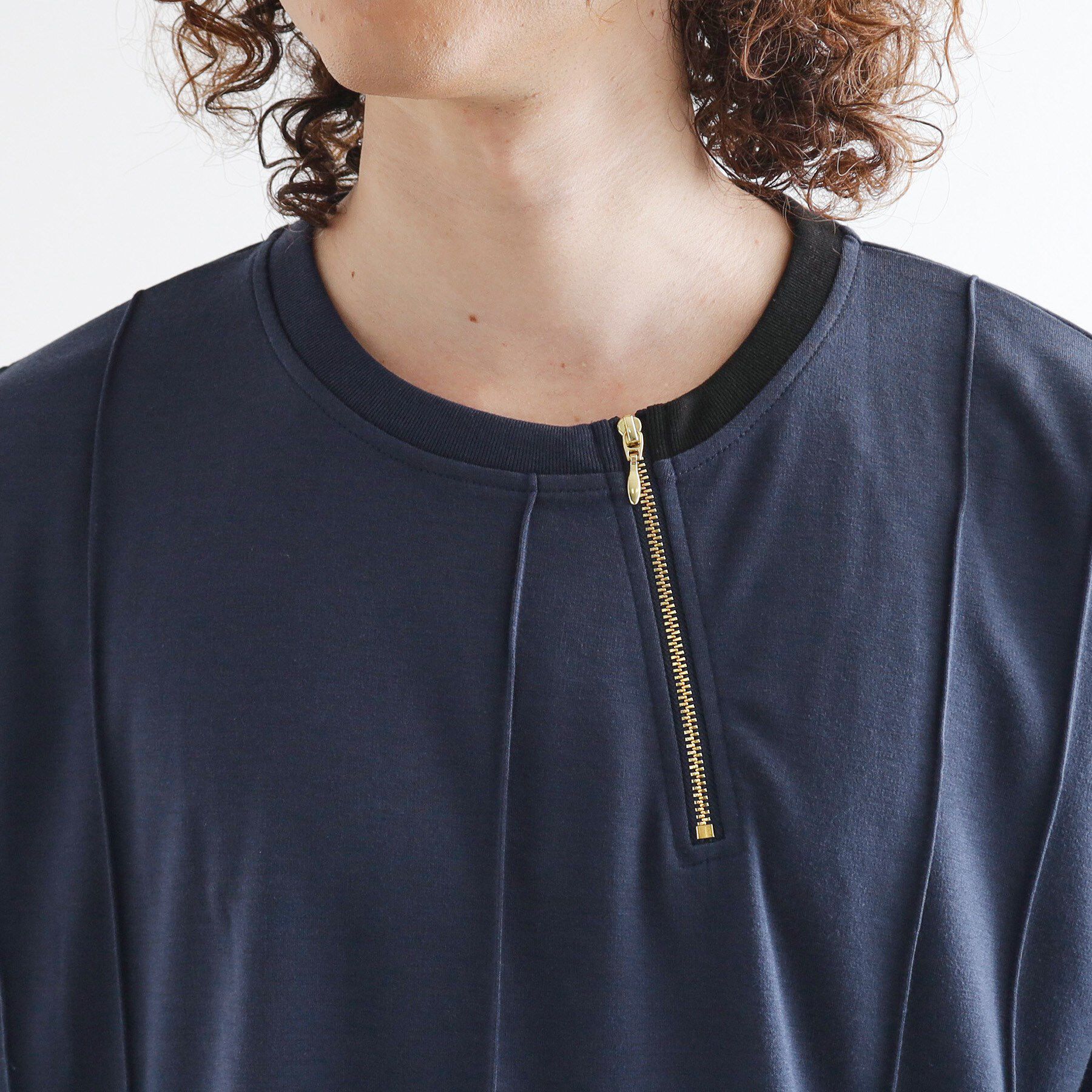 tk.TAKEO KIKUCHI「ストライプタックTシャツ」|Tシャツ・カットソー|