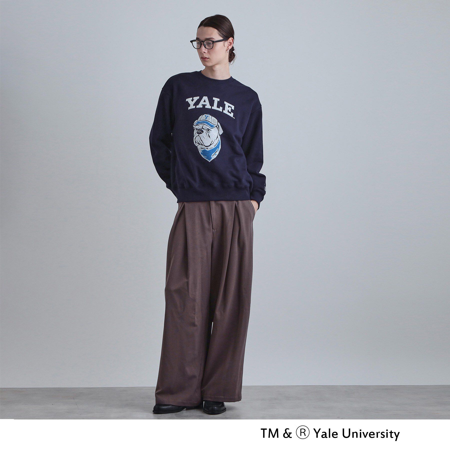 tk.TAKEO KIKUCHI「YALEフロッキースウェット」|パーカー|