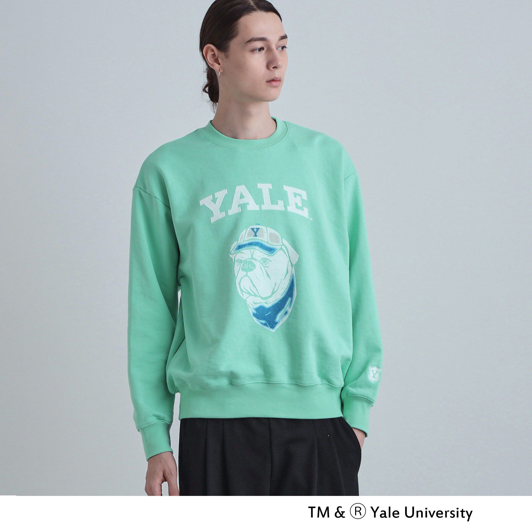 tk.TAKEO KIKUCHI「YALEフロッキースウェット」|パーカー|