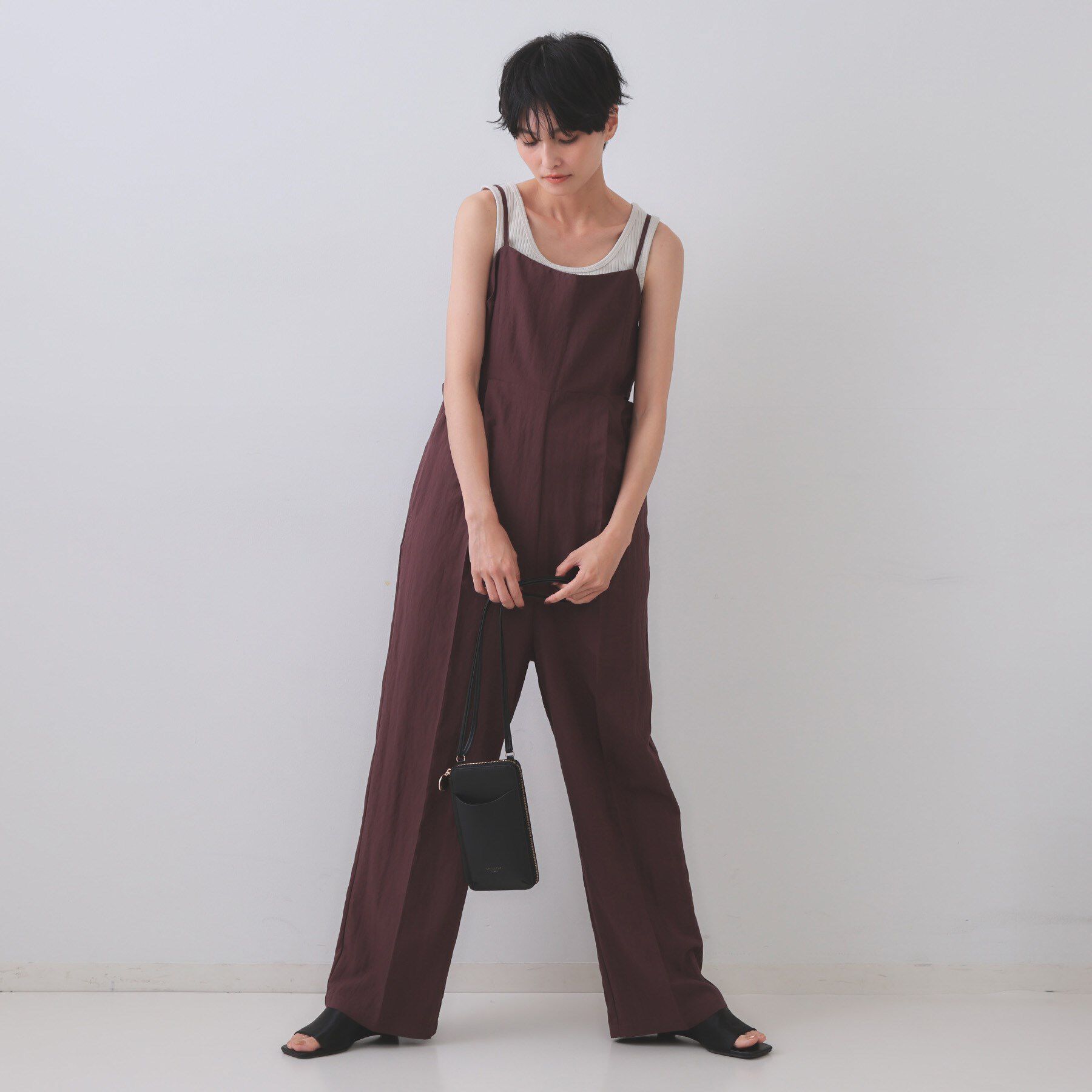 OPAQUE.CLIP「【お財布機能付き】ケイタイミニショルダーバッグ」|ショルダー・メッセンジャー|