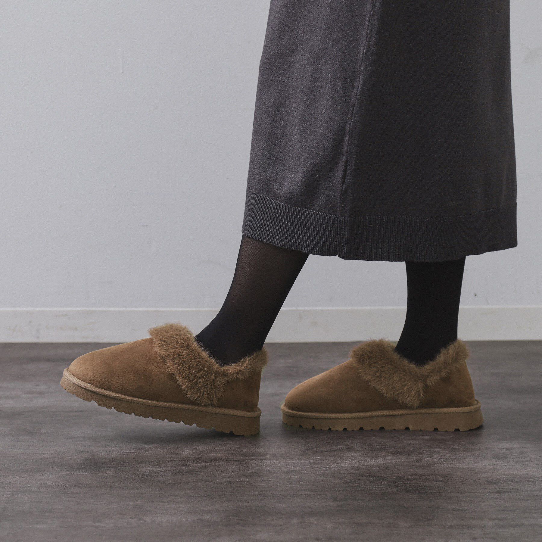 OPAQUE.CLIP「【2WAY】フェイクムートンシューズ」|その他|