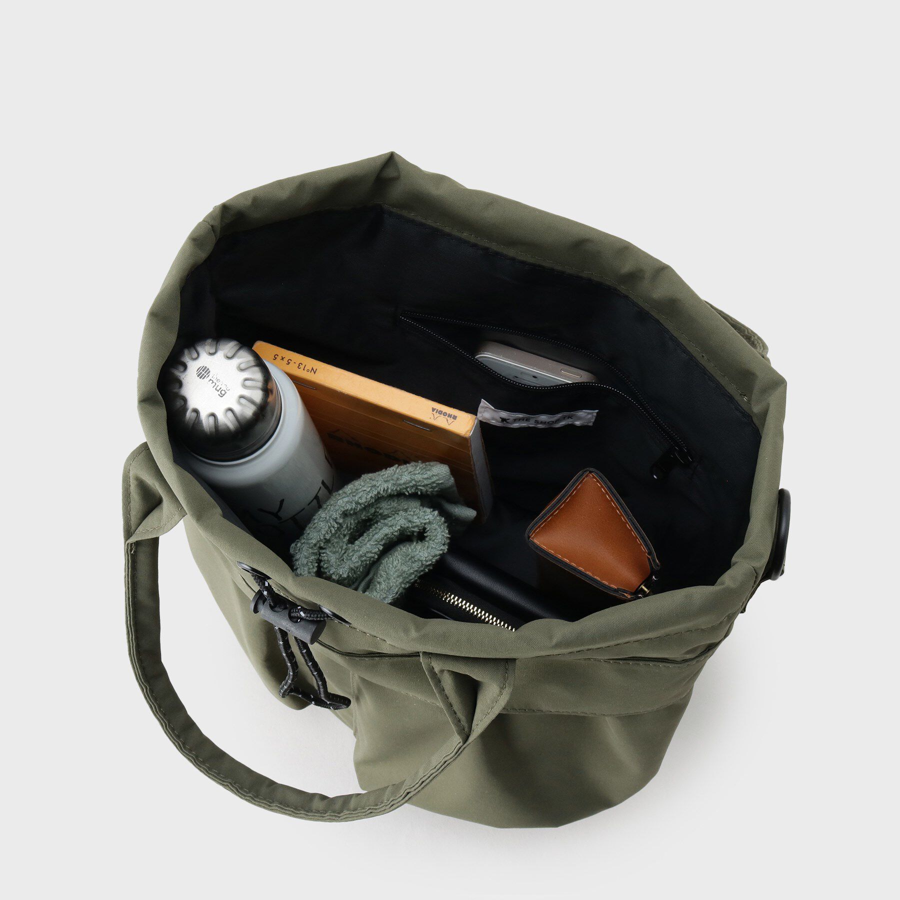 THE SHOP TK「【Begin6月号掲載】2WAY巾着ショルダーバック」|ショルダー・メッセンジャー|