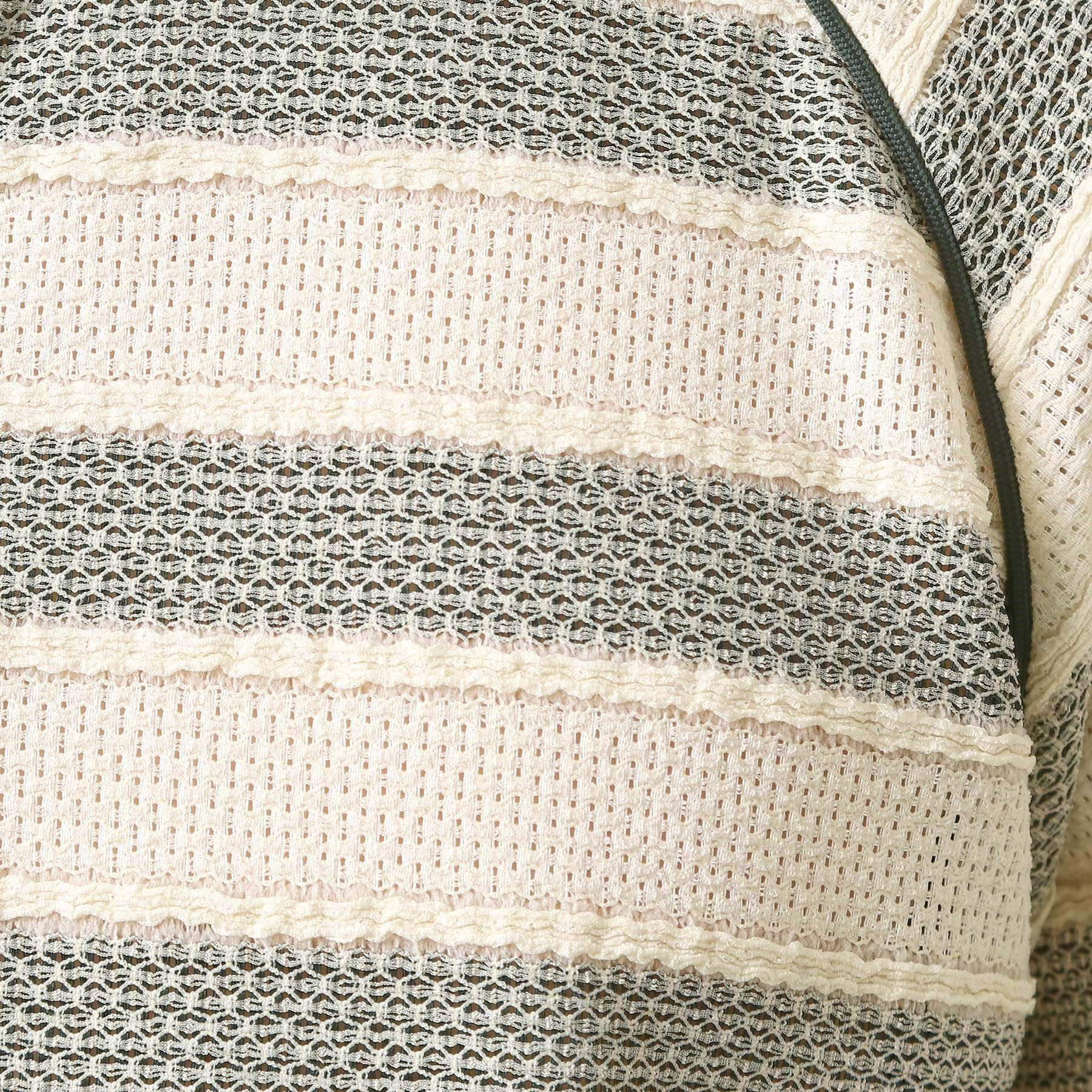 THE SHOP TK「変形ボーダーポロシャツ【洗濯機OK】」|Tシャツ・カットソー|