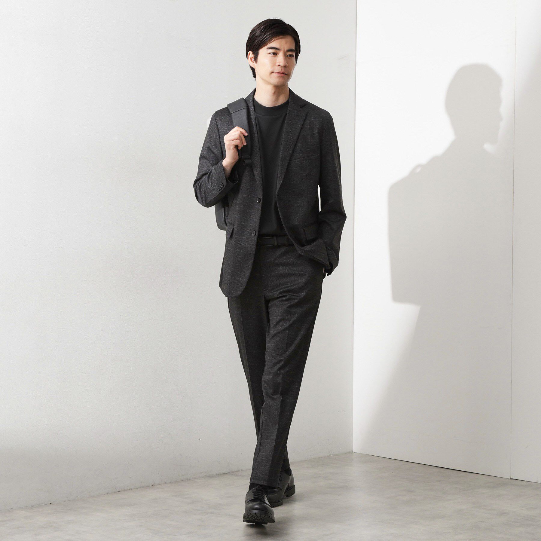 THE SHOP TK「ライトTRジャージスラックス【洗濯機OK/毛玉ができにくい/ストレッチ/セットアップ可】」|その他|