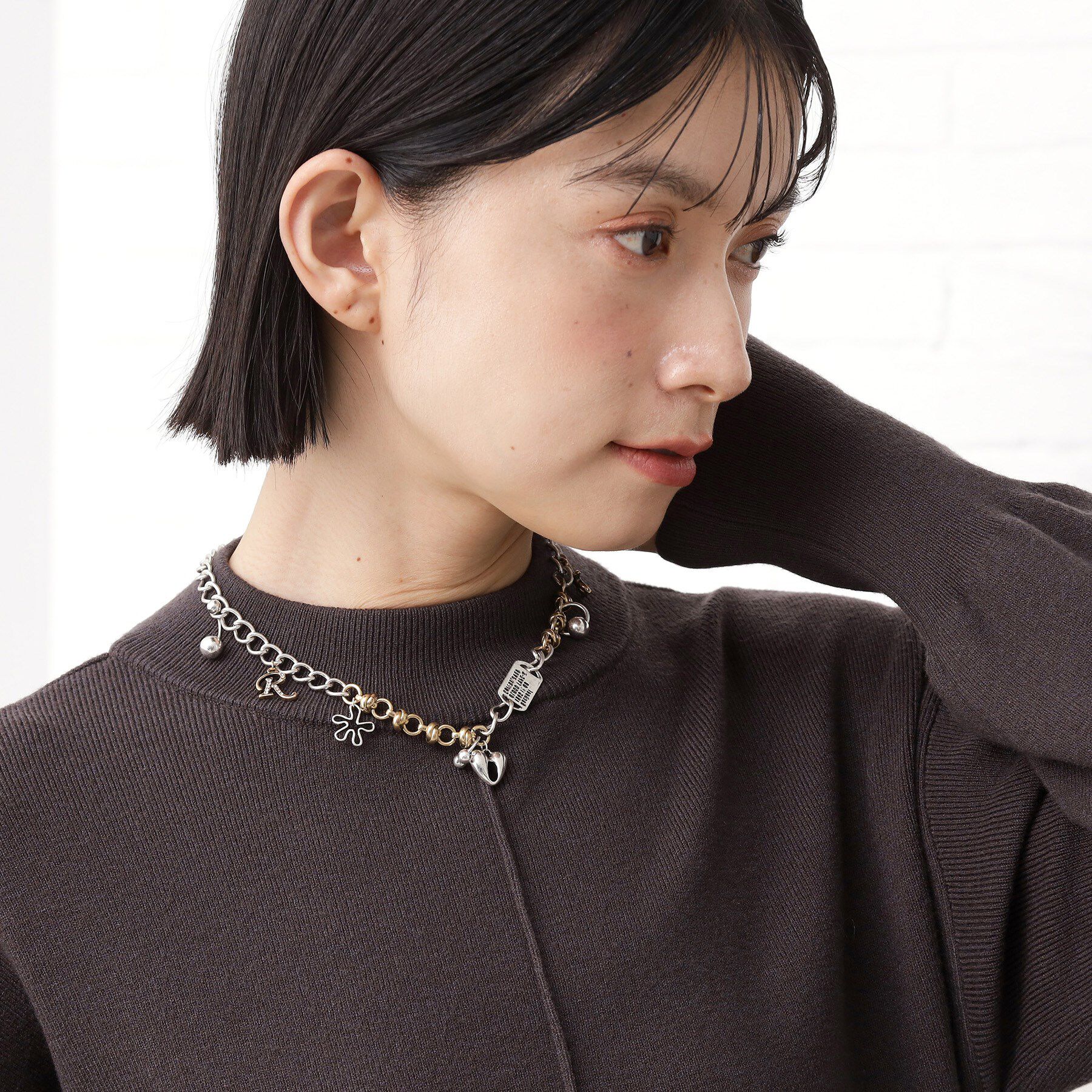 THE SHOP TK「チャームネックレス」|ネックレス|