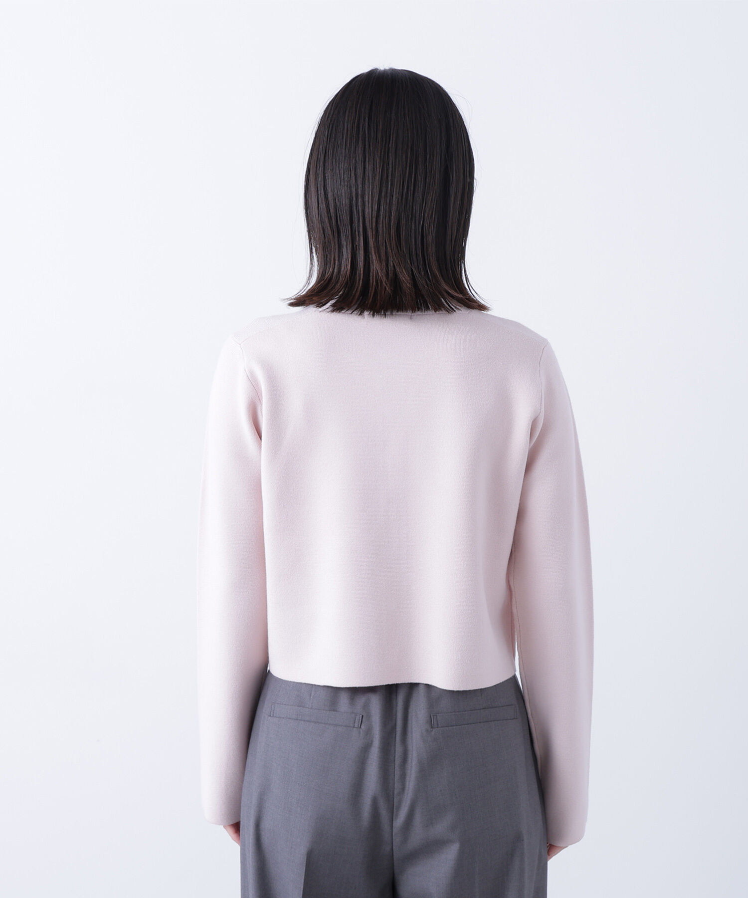  「ハートボタンニットジャケット」|ニット・セーター|