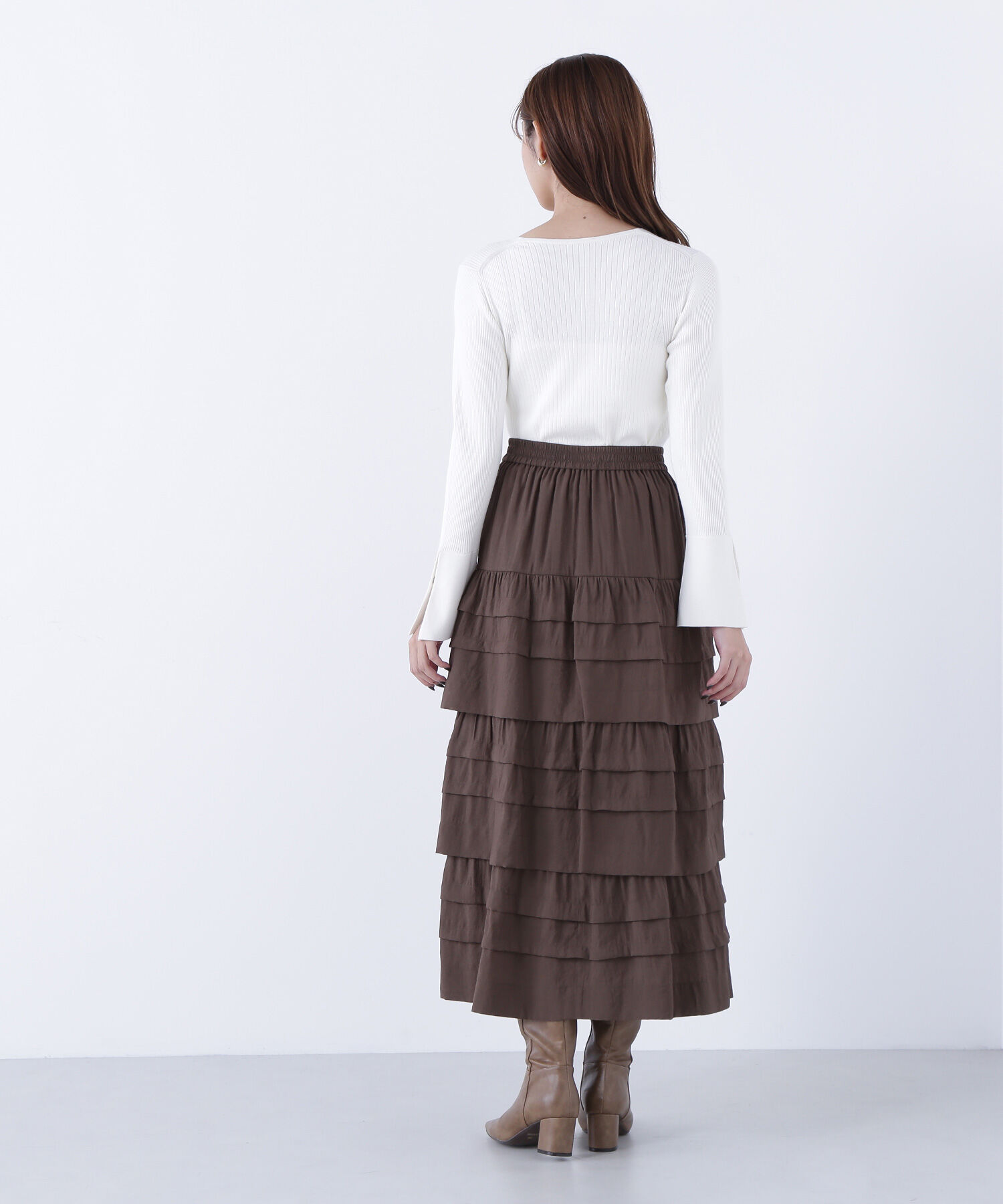  「ミルフィーユティアードスカート」|スカート|