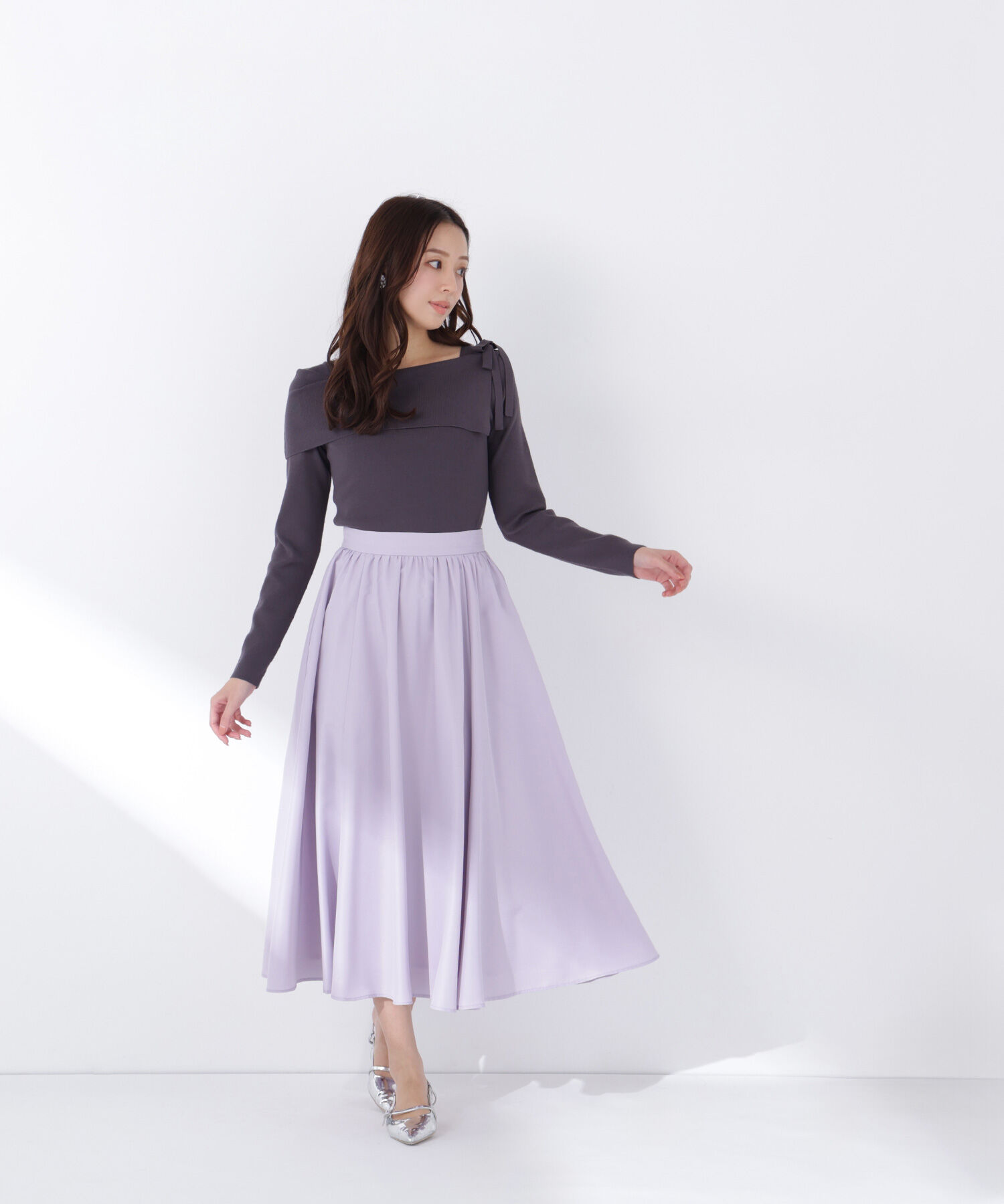  「ふんわり春風フレアスカート」|スカート|