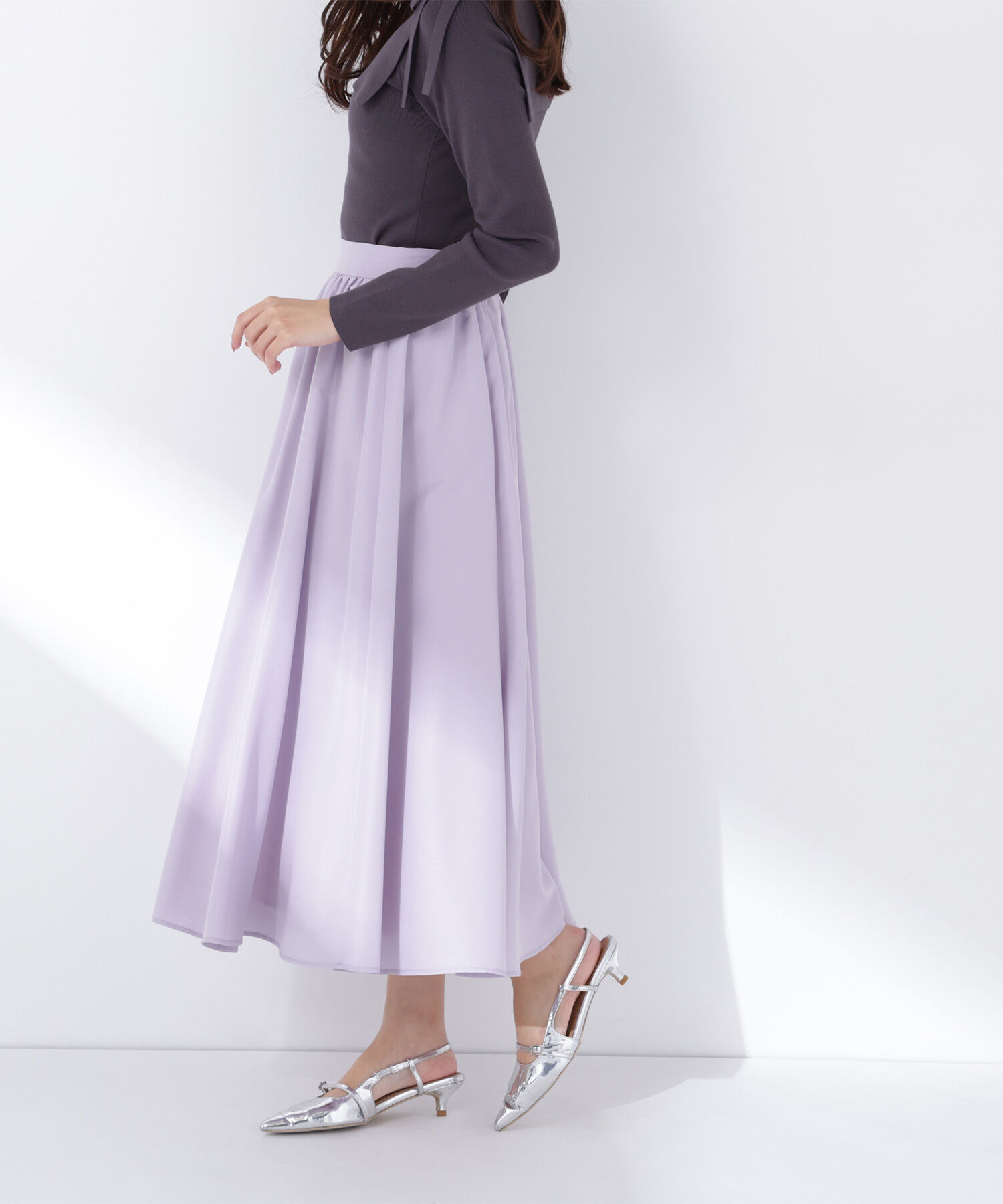  「ふんわり春風フレアスカート」|スカート|