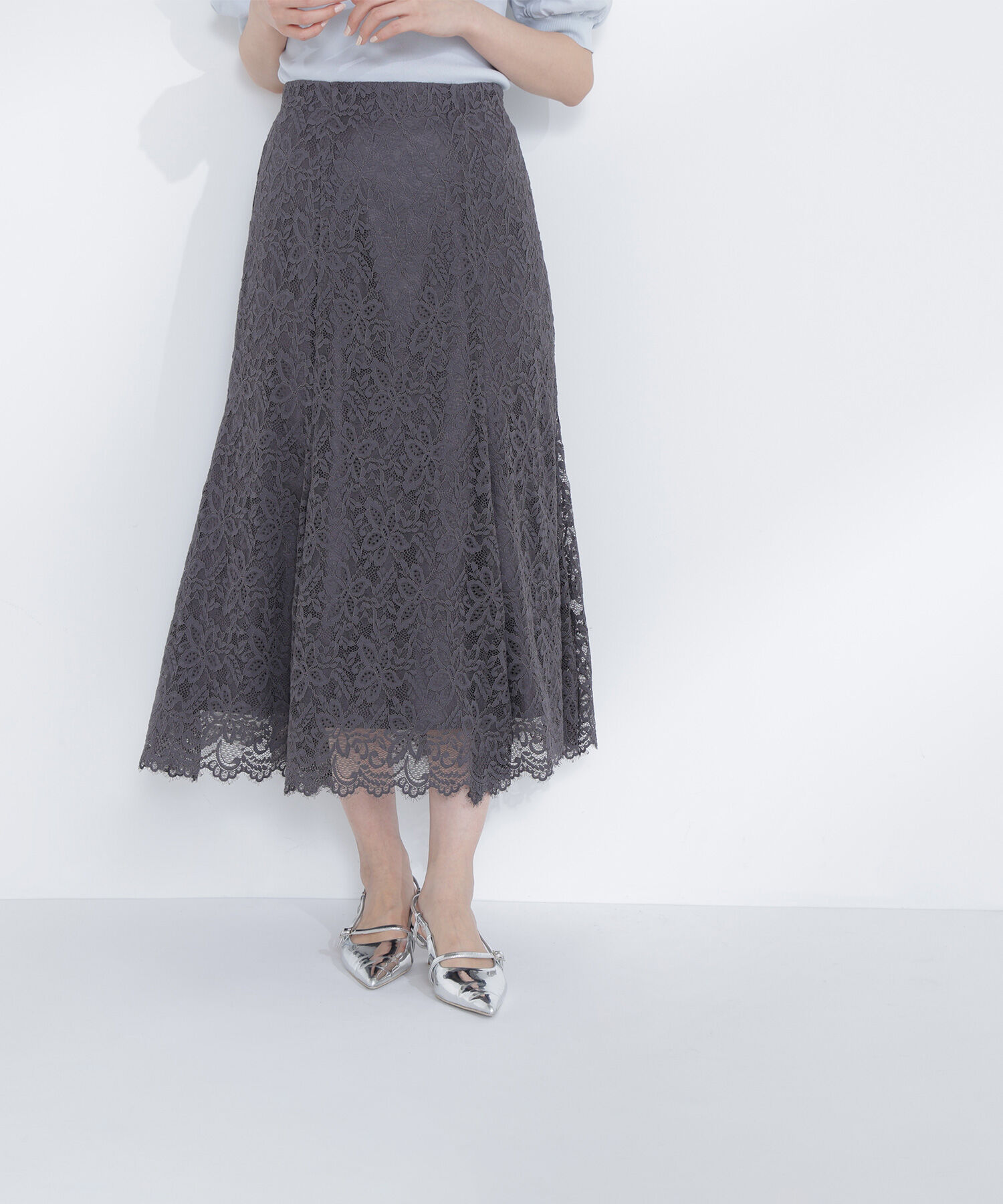  「レースマーメイドスカート」|スカート|