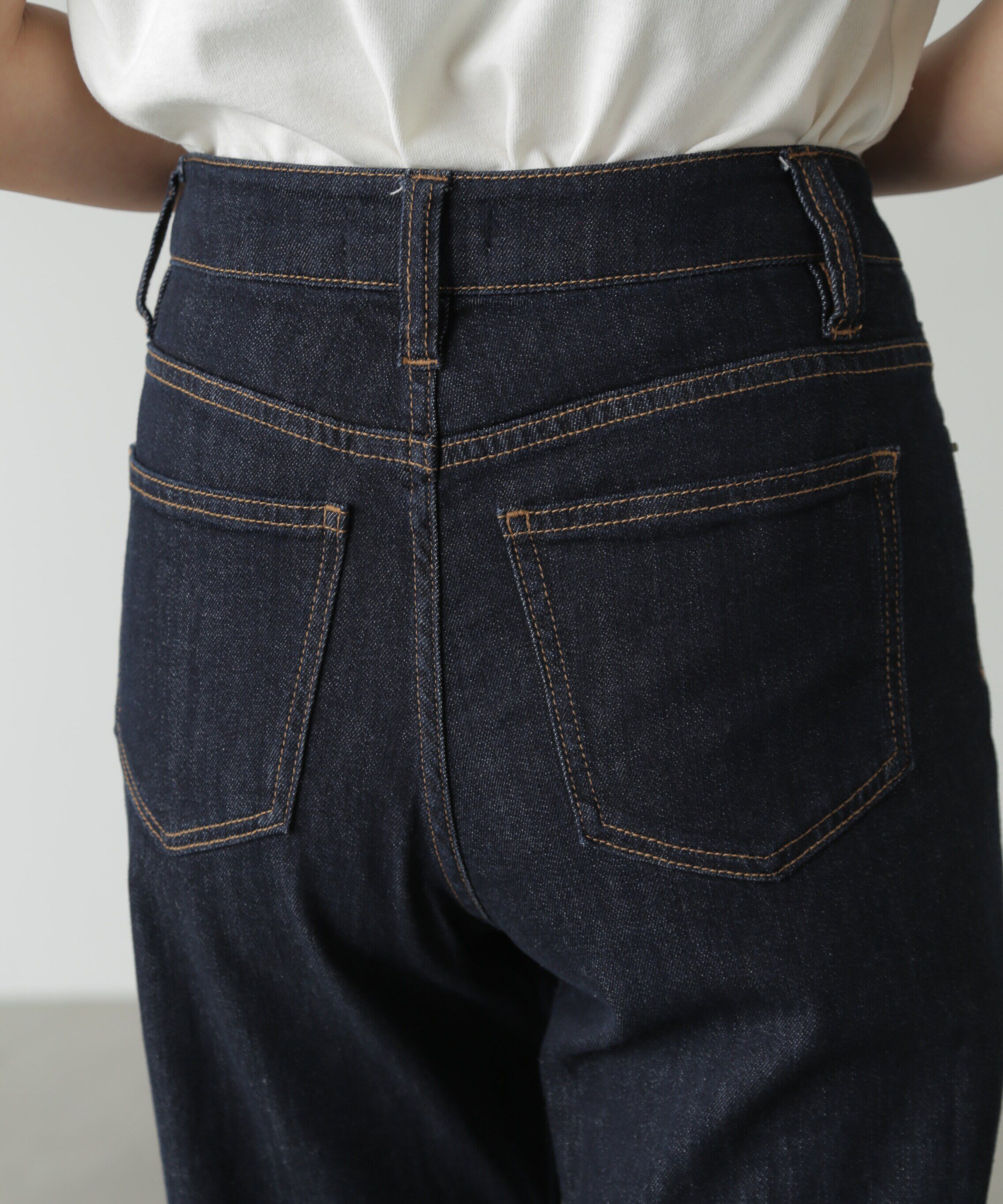  「[低身長サイズ/Sシリーズ]ベーシックワイドデニムパンツ」|その他|