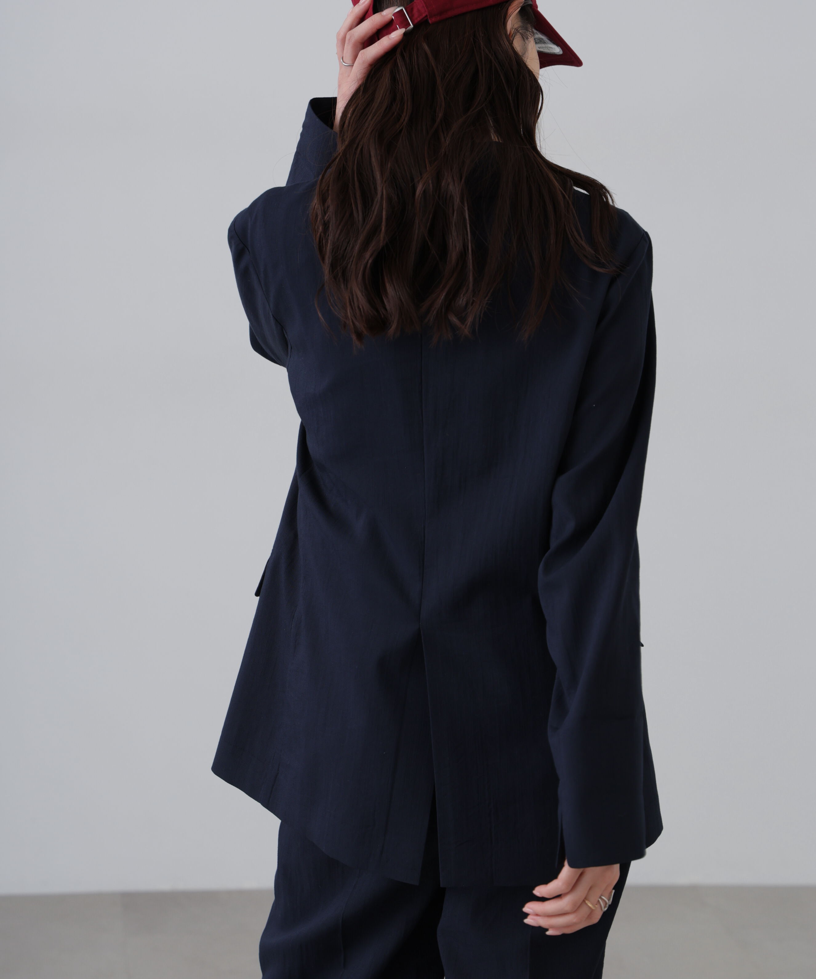  「麻調合繊ダブルブレストジャケット」|その他|