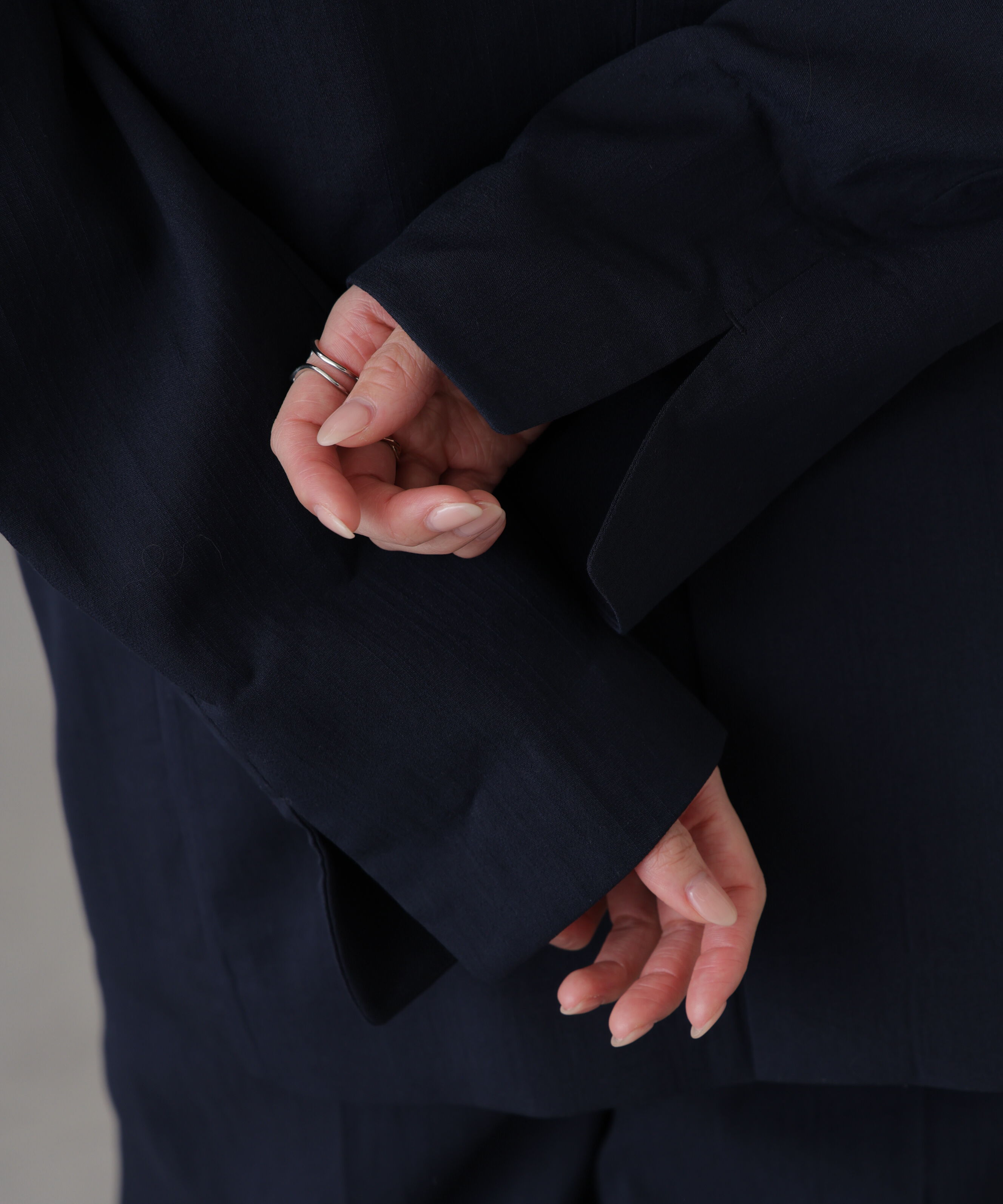  「麻調合繊ダブルブレストジャケット」|その他|