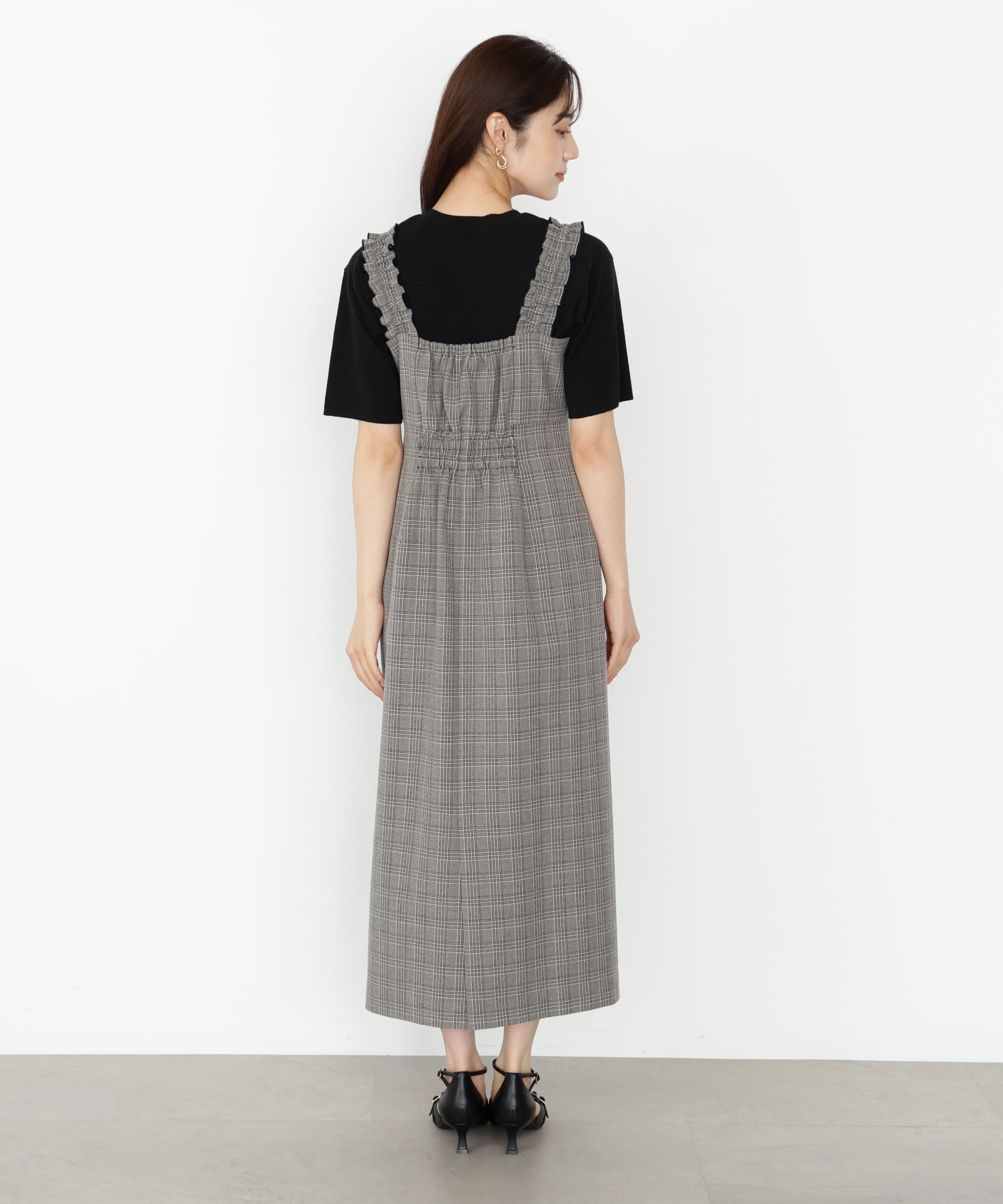 PROPORTION BODY DRESSING「フリルショルダーワンピース 25AW」|ワンピース|