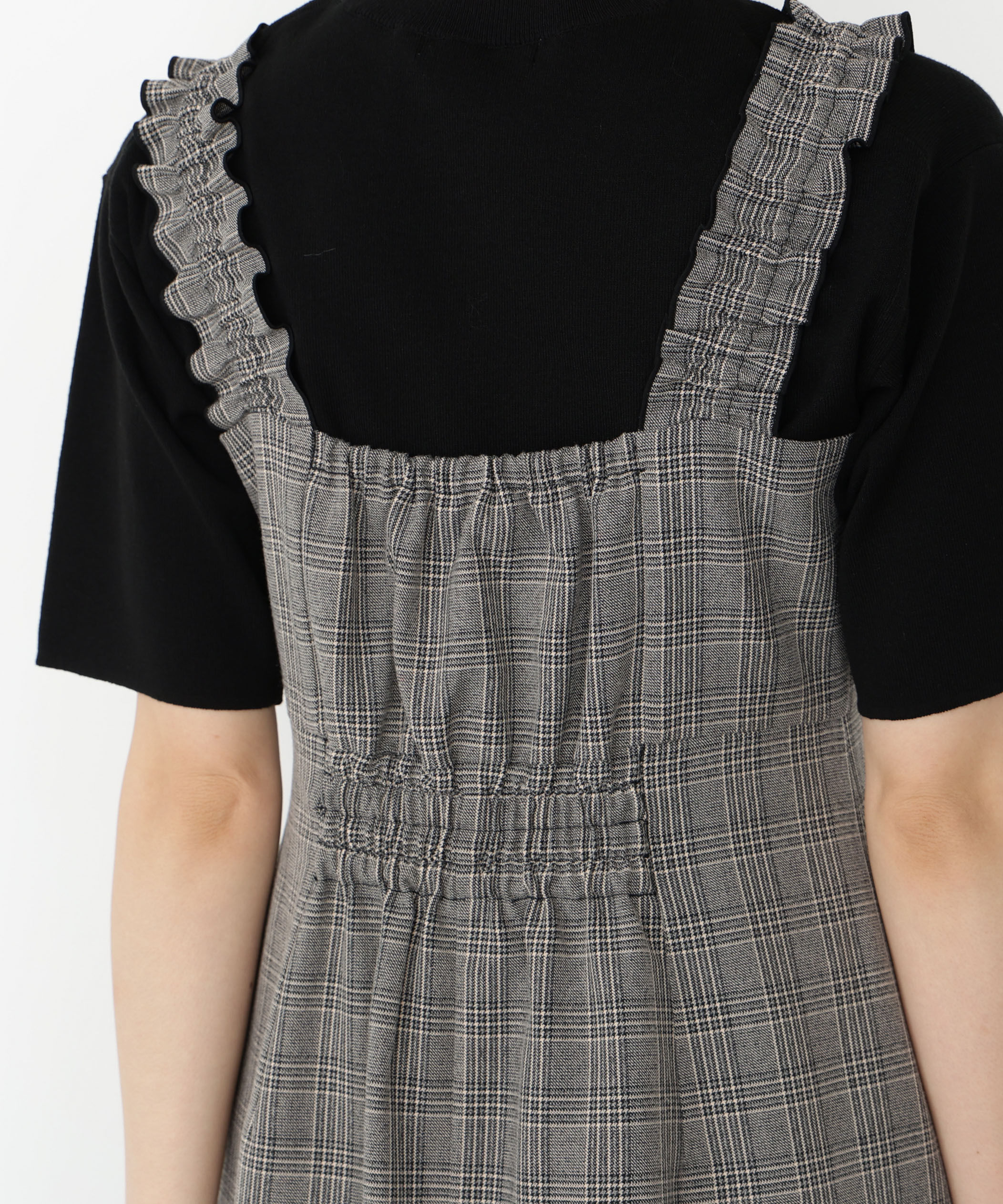 PROPORTION BODY DRESSING「フリルショルダーワンピース 25AW」|ワンピース|