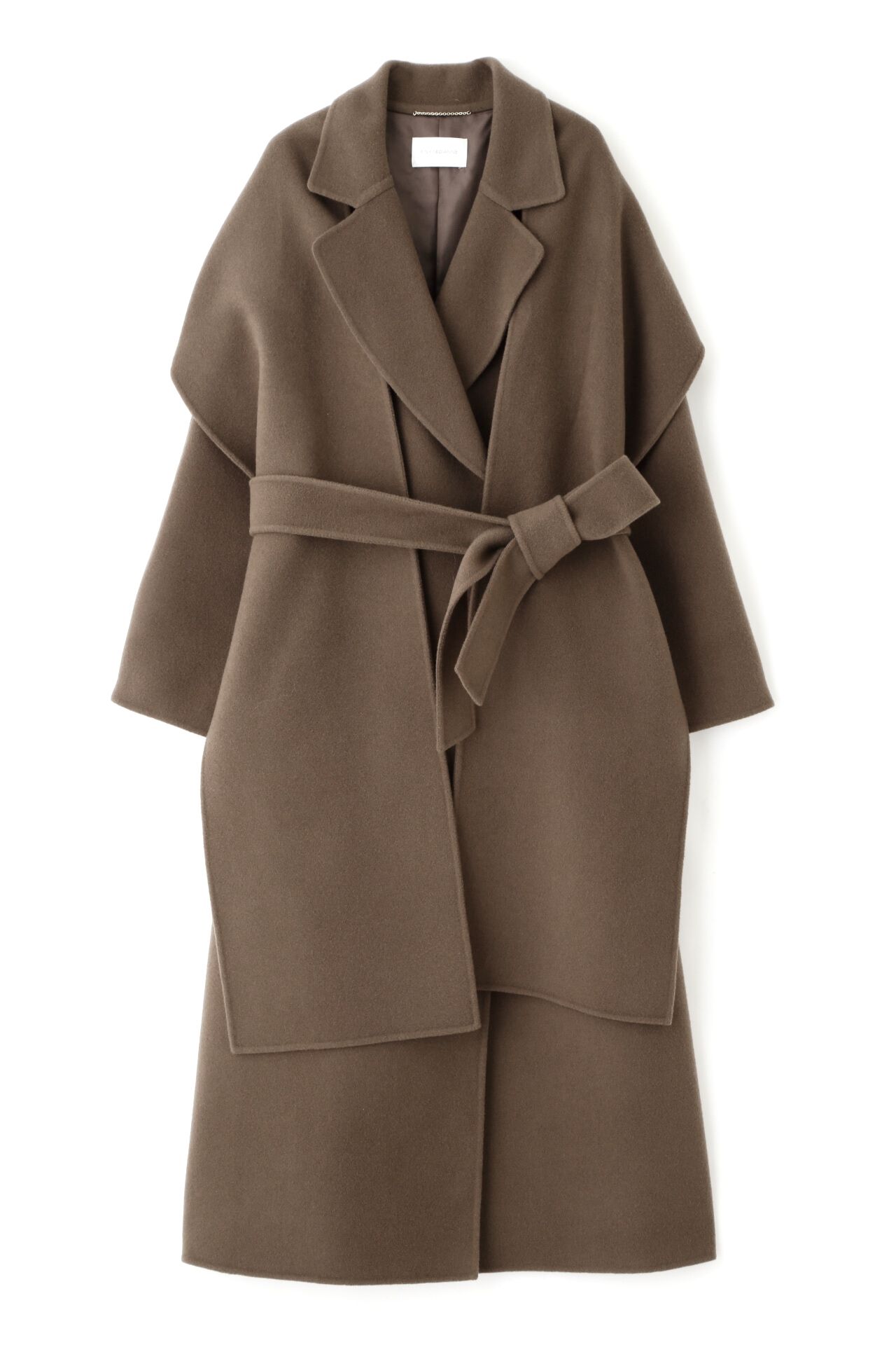  「ストール付きベルテッドリバーコート」|その他|