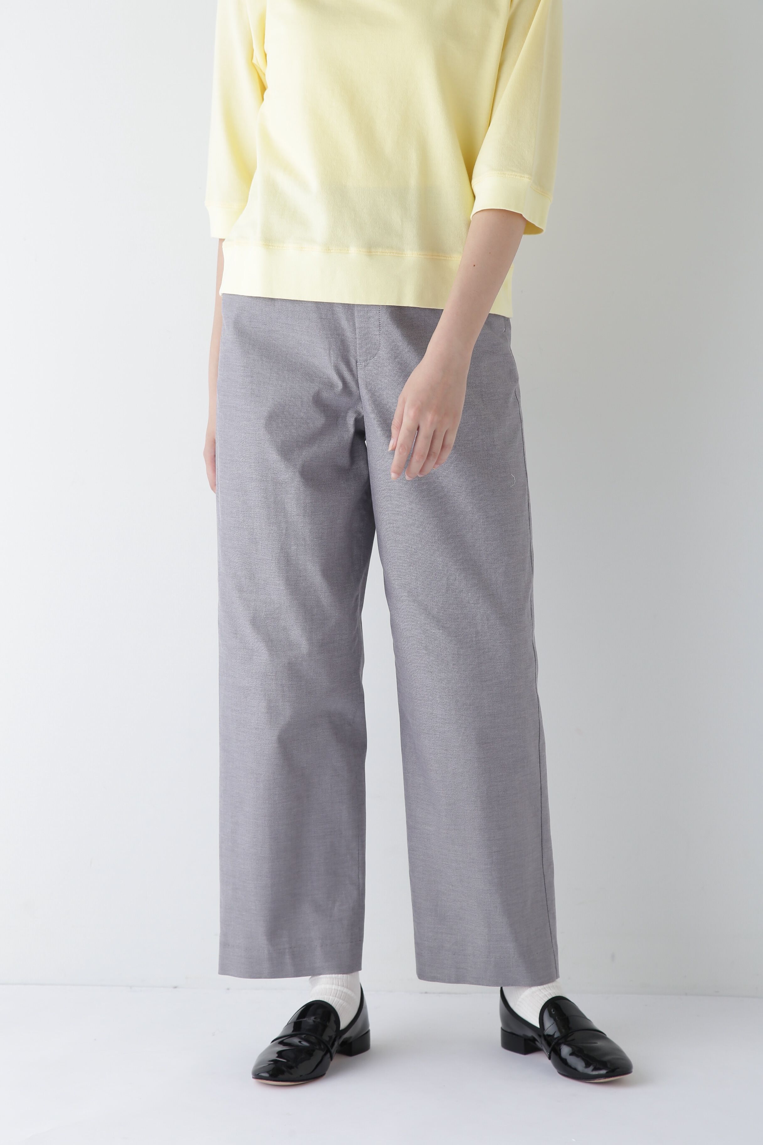  「◆ドビーストレッチストレートパンツ」|その他|チャコール1