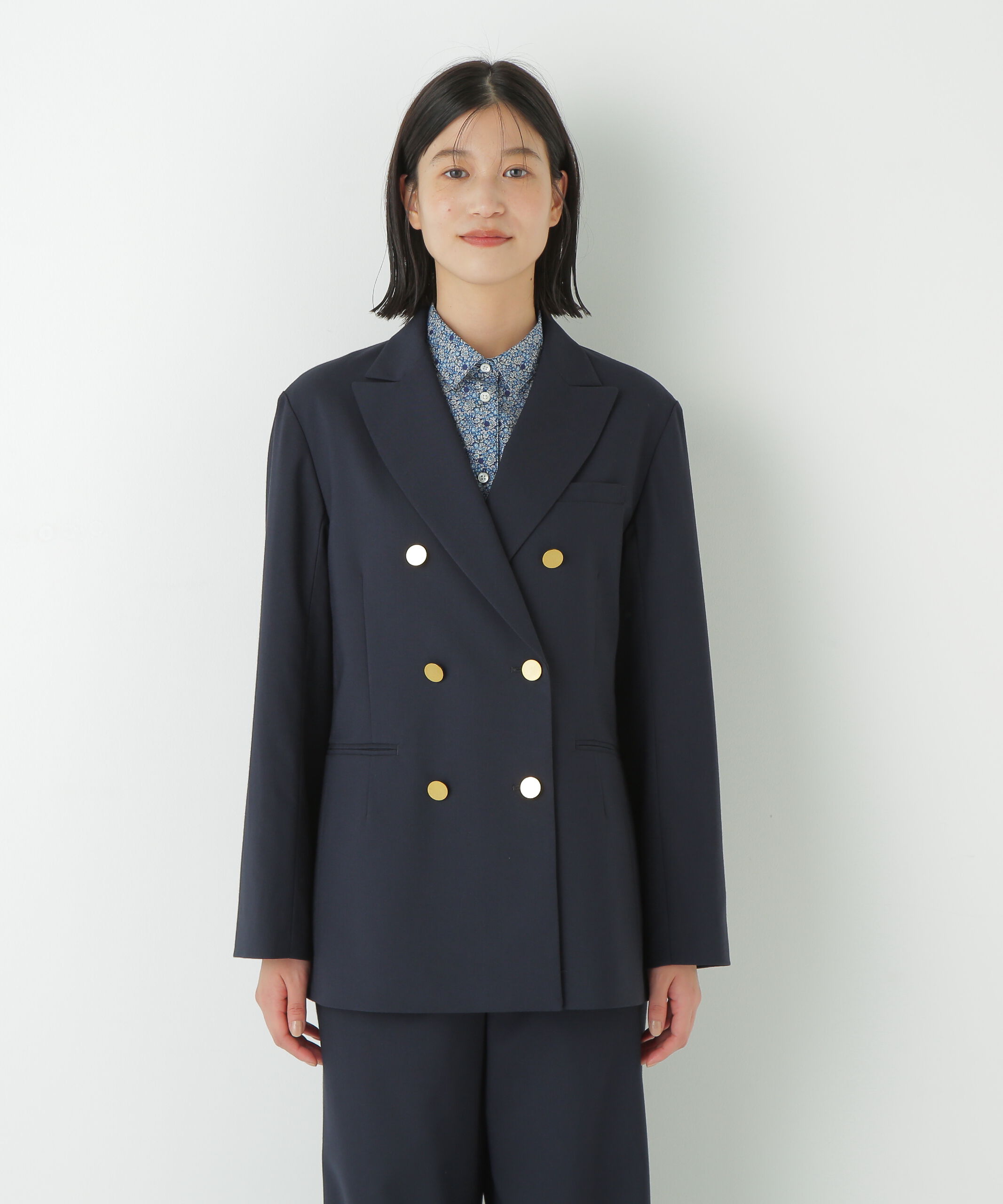  「◆強撚シャークスキンピークドラペルジャケット」|その他|