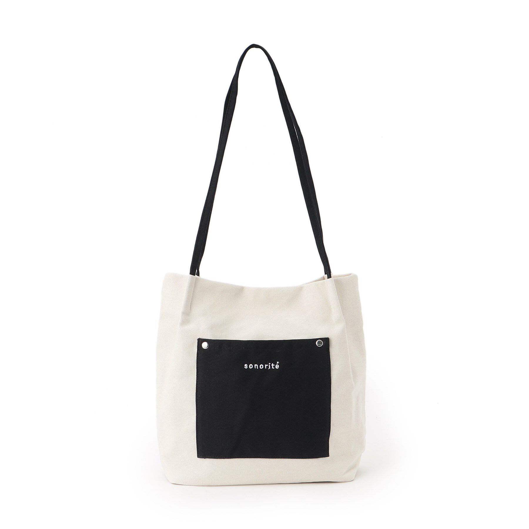 SHOO･LA･RUE「シンプルだから使いやすい つまみハンドル帆布トートバッグ」|トートバッグ|