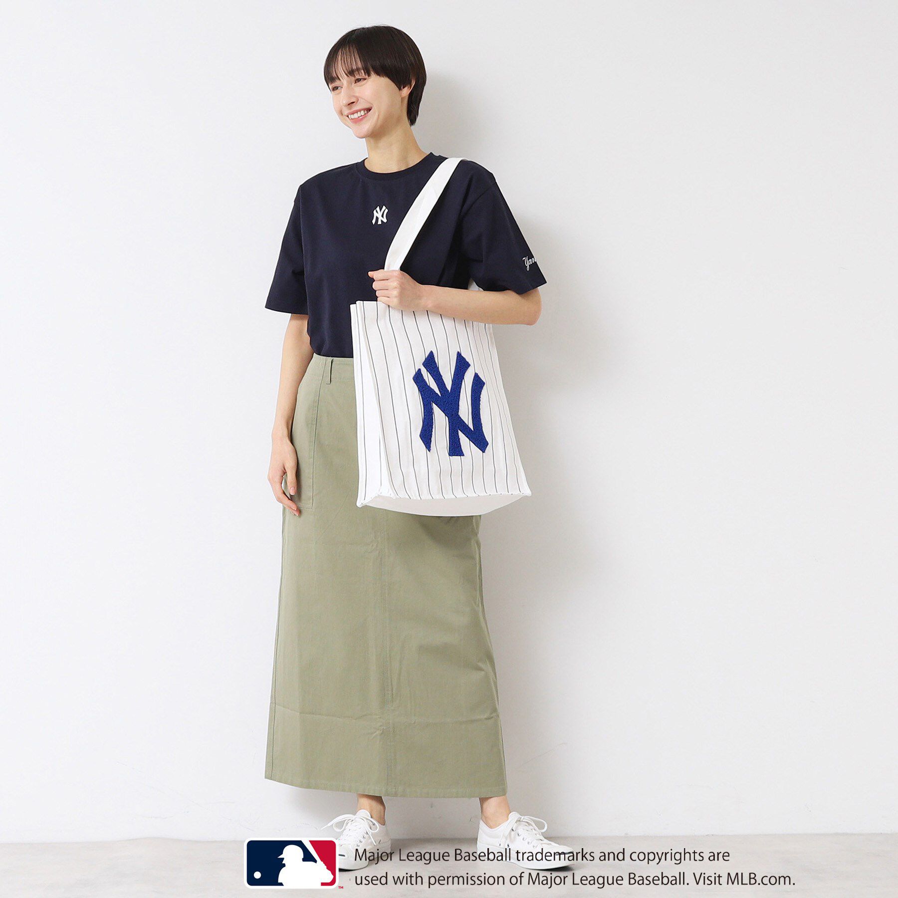 Dessin「【ユニセックス】MLB/ロゴ入りトートバッグ」|トートバッグ|