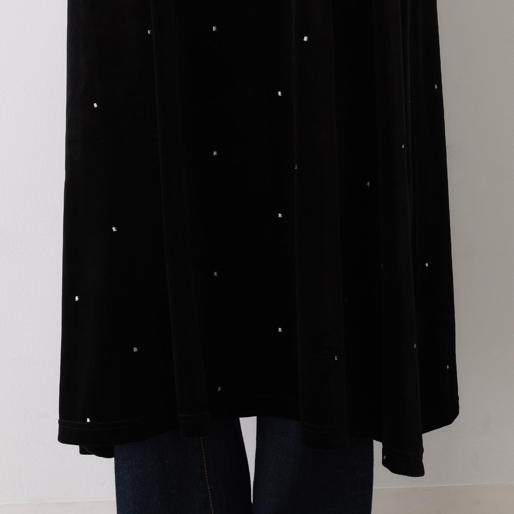 Dessin「【前後2WAY/洗える】ベロアワンピース」|ワンピース|