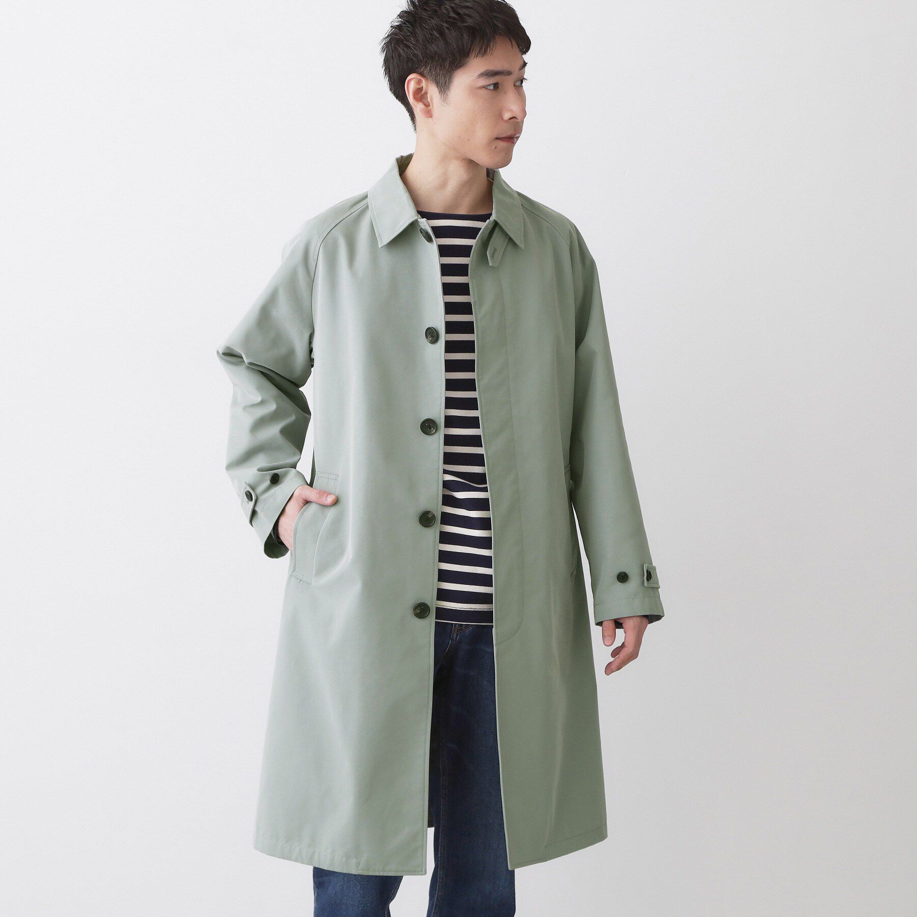 Dessin「【ユニセックス】シャンブレートレンチコート」|トレンチコート|
