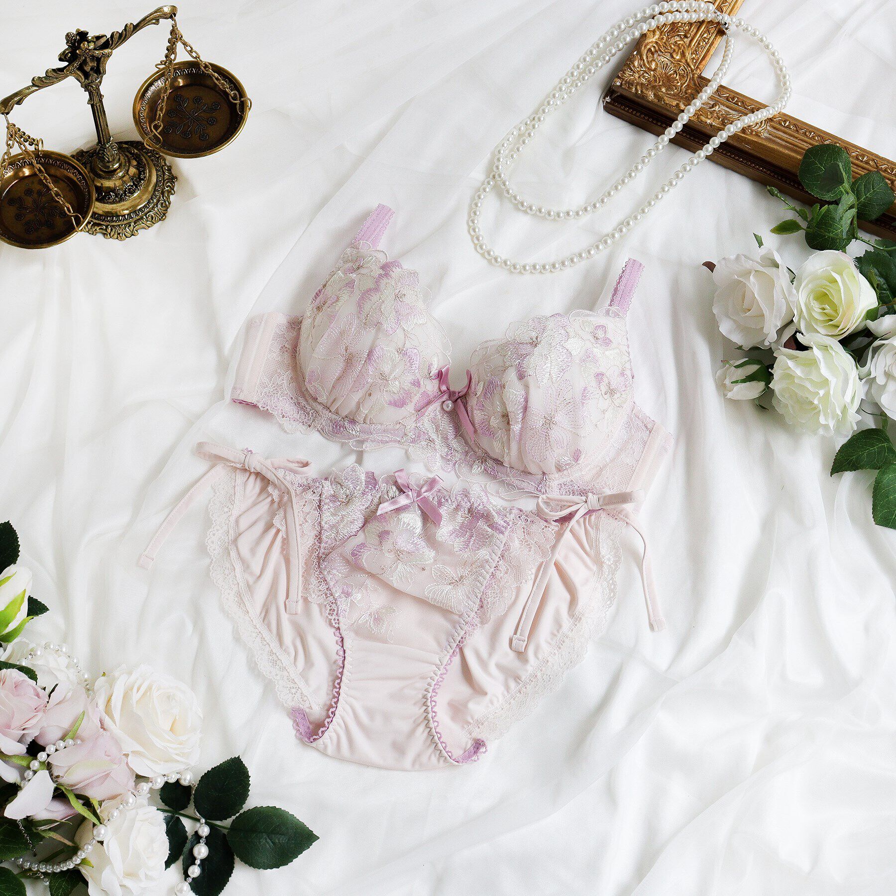 Risa Magli「アルメル リボンショーツ」|インナー|