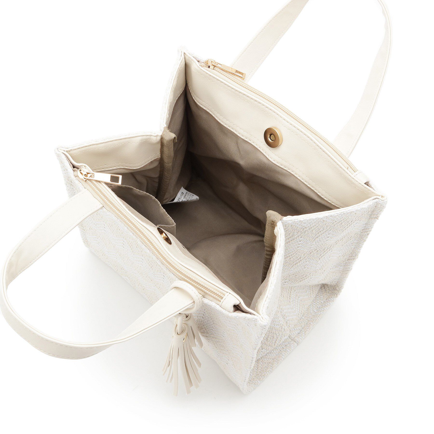 ITS&rsquo;DEMO「タッセル付きミニトート」|ハンドバッグ|