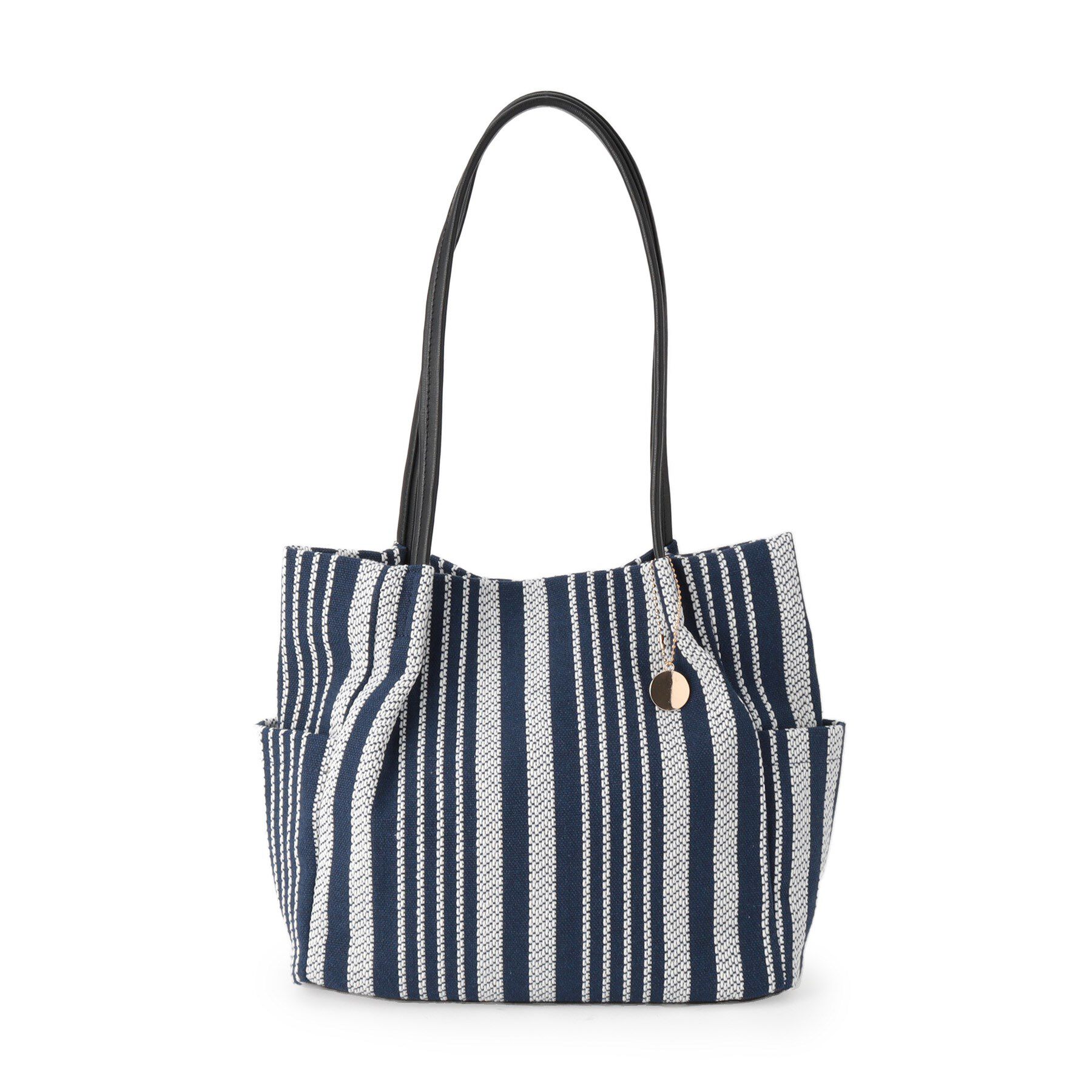 ITS&rsquo;DEMO「【A4対応】ストライプタックトート」|トートバッグ|