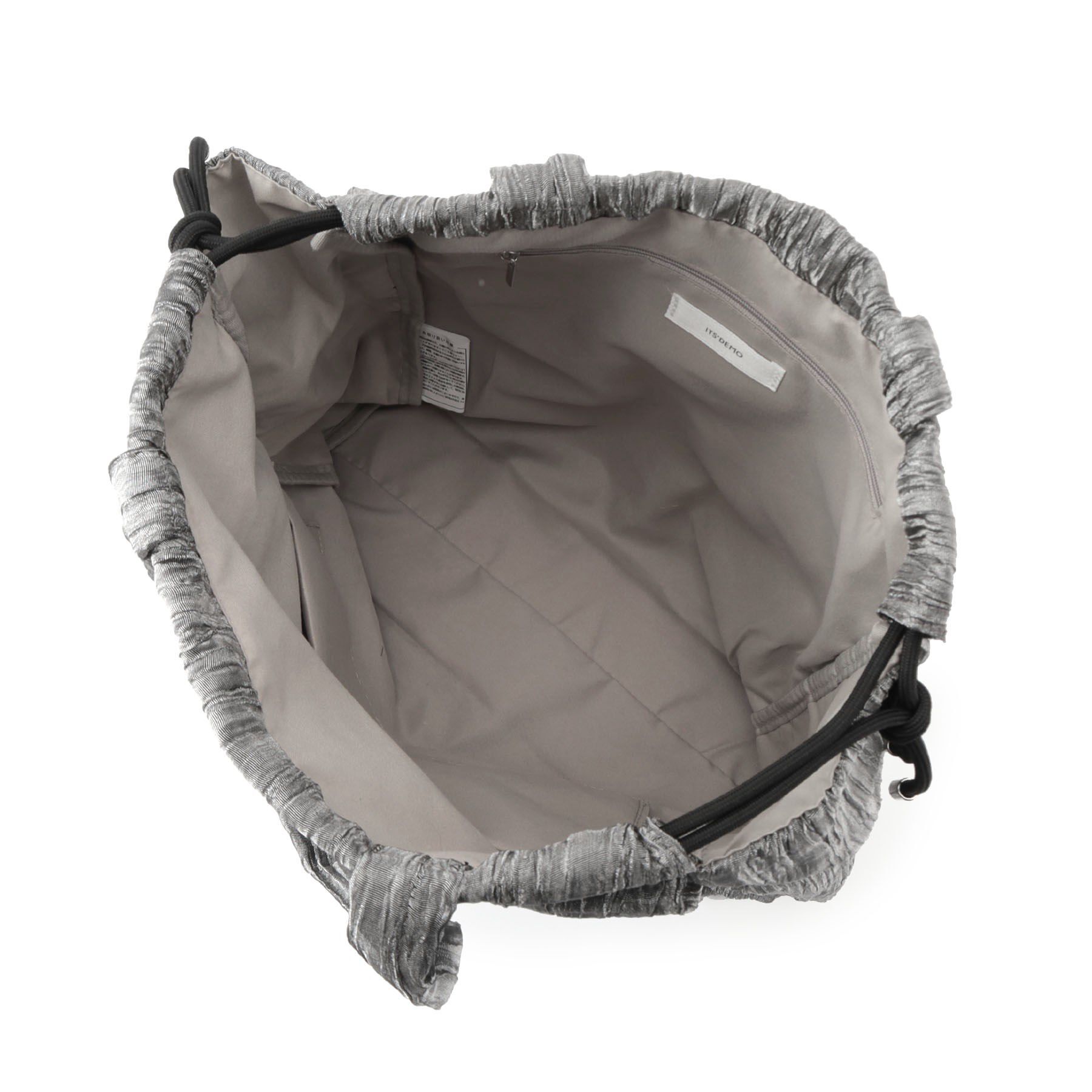 ITS&rsquo;DEMO「【A4対応】シアー巾着トート」|トートバッグ|