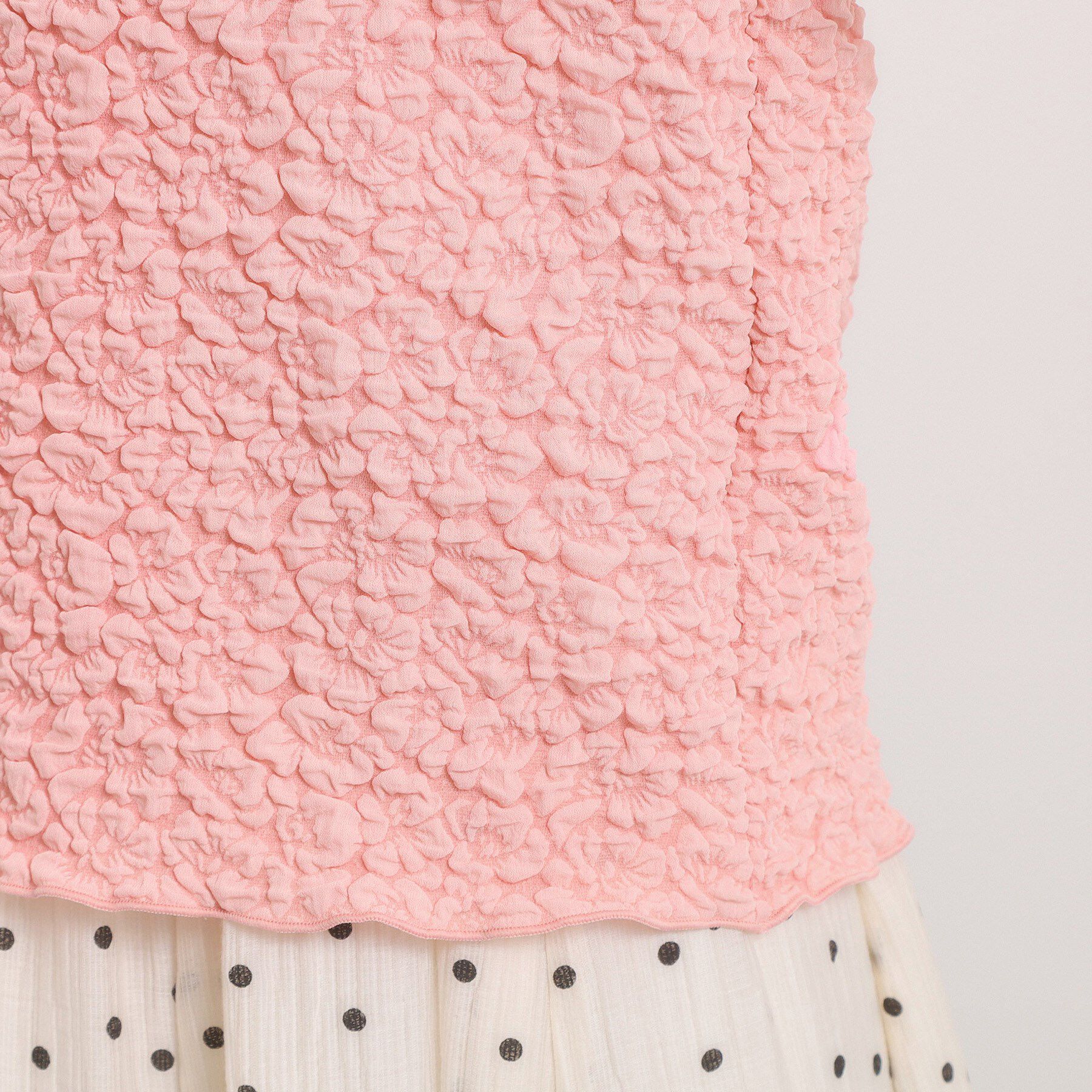 ITS&rsquo;DEMO「【手洗い可】ふくれジャカードプルオーバー」|Tシャツ・カットソー|