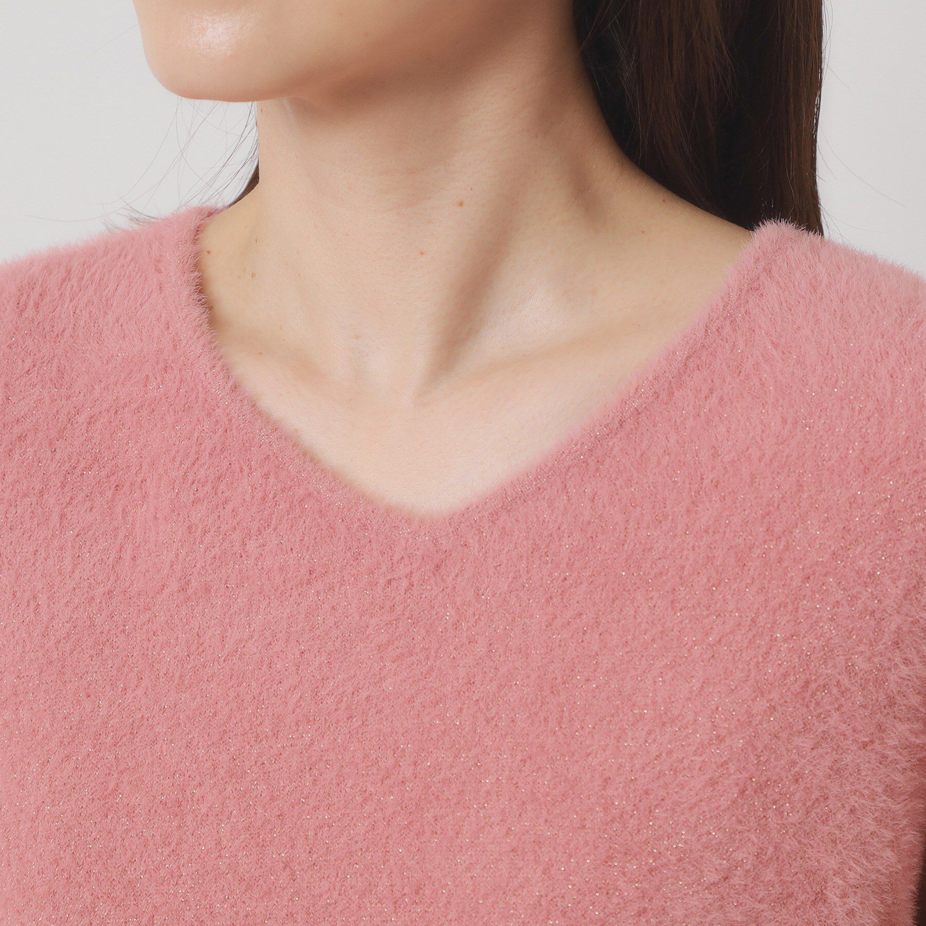 ITS&rsquo;DEMO「【手洗い可】ラメフェザーヤーンニット」|ニット・セーター|