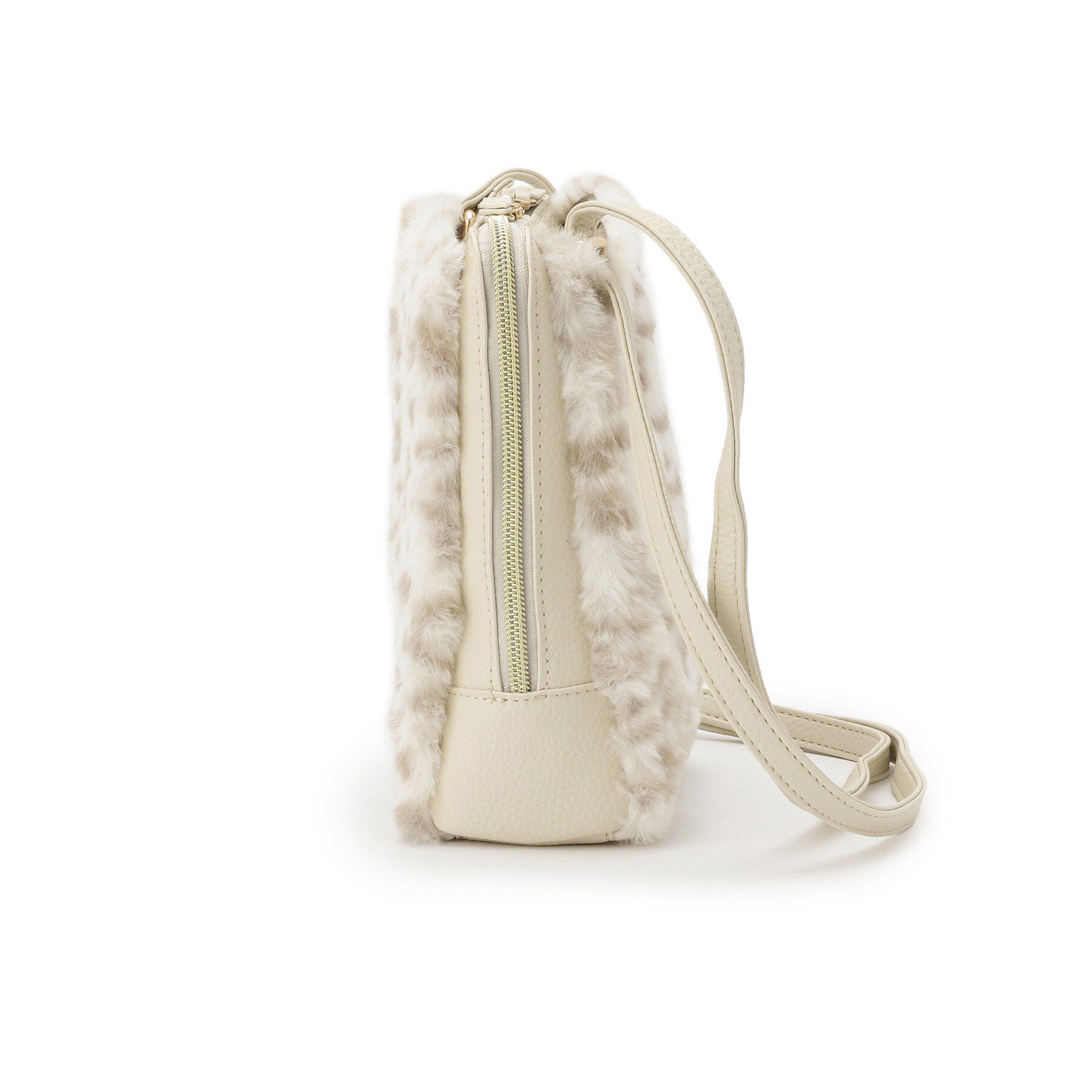 ITS&rsquo;DEMO「三層フェイクファーミニショルダー」|ショルダー・メッセンジャー|