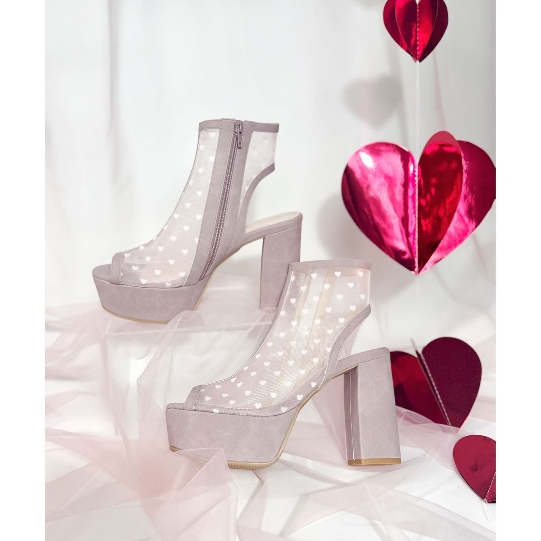 ESPERANZA「厚底ラク盛りブーツヒールサンダル」|ショートブーツ|