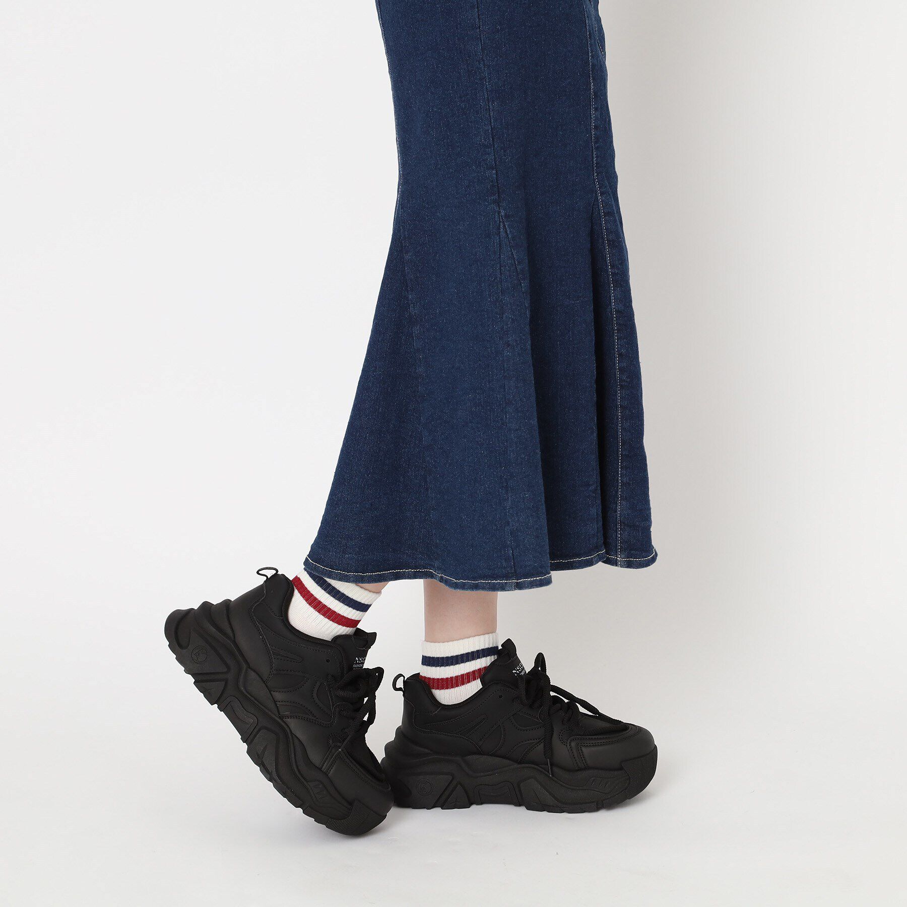 csT&P「厚底ダットスニーカー」|スニーカー|