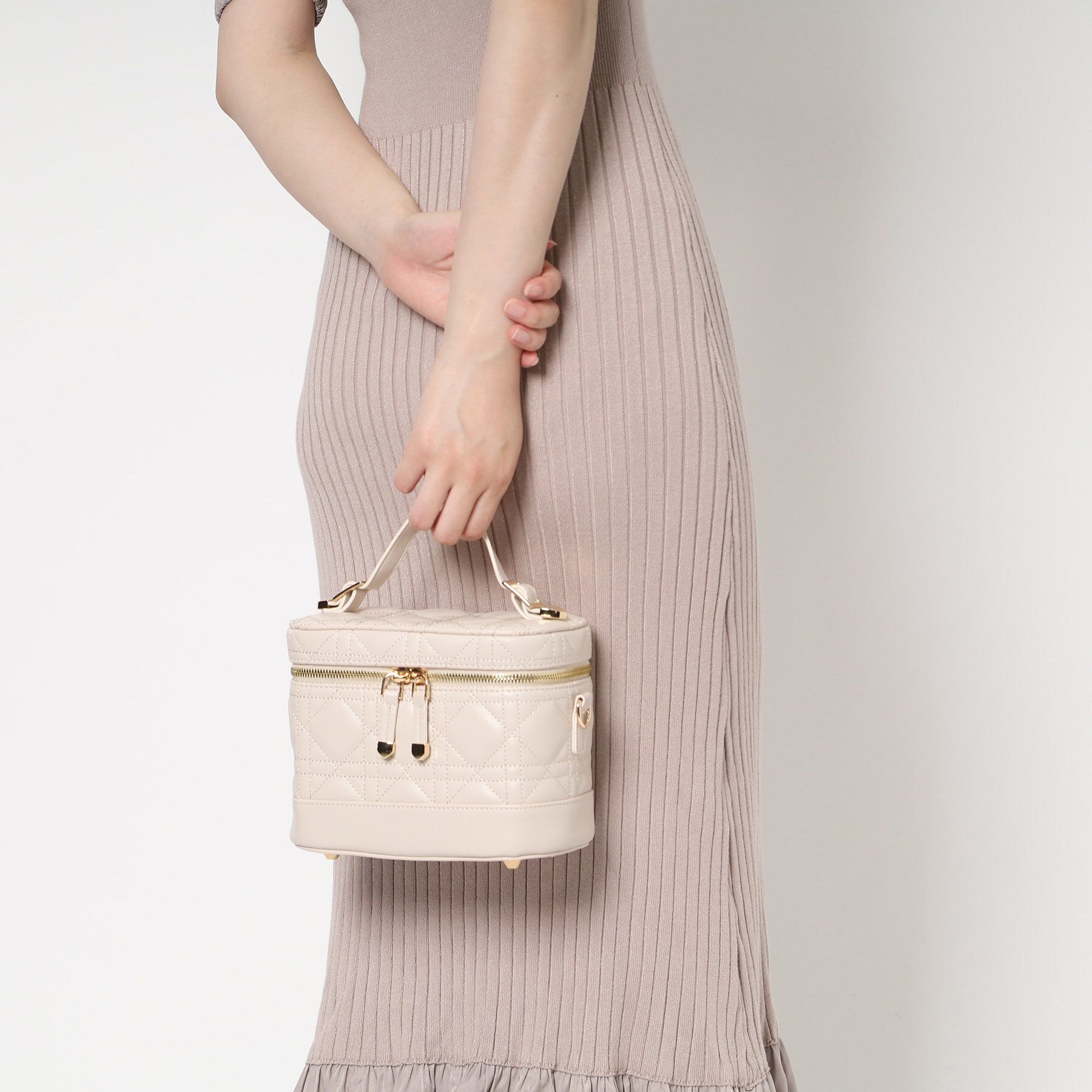 Ober Tashe「キルティングバニティ3WAYショルダー」|ショルダー・メッセンジャー|