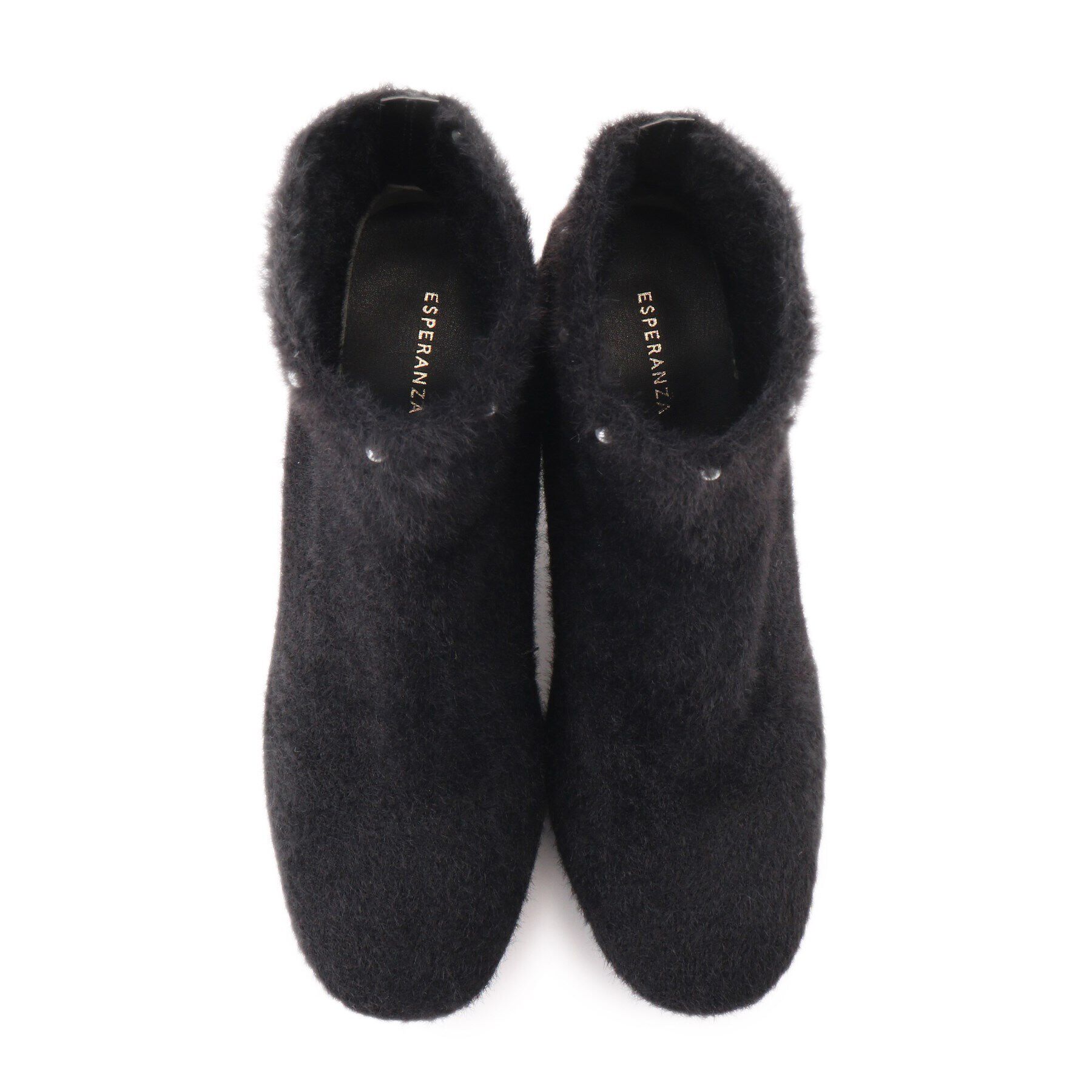 ESPERANZA「ニットパール調ショートブーツ」|ショートブーツ|