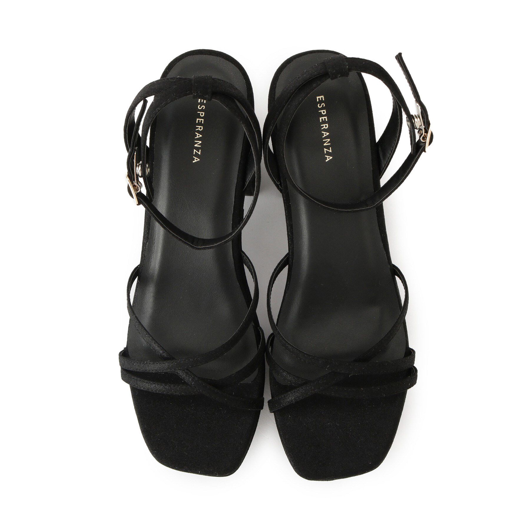 ESPERANZA「厚底アンクルベルトサンダル」|サンダル|