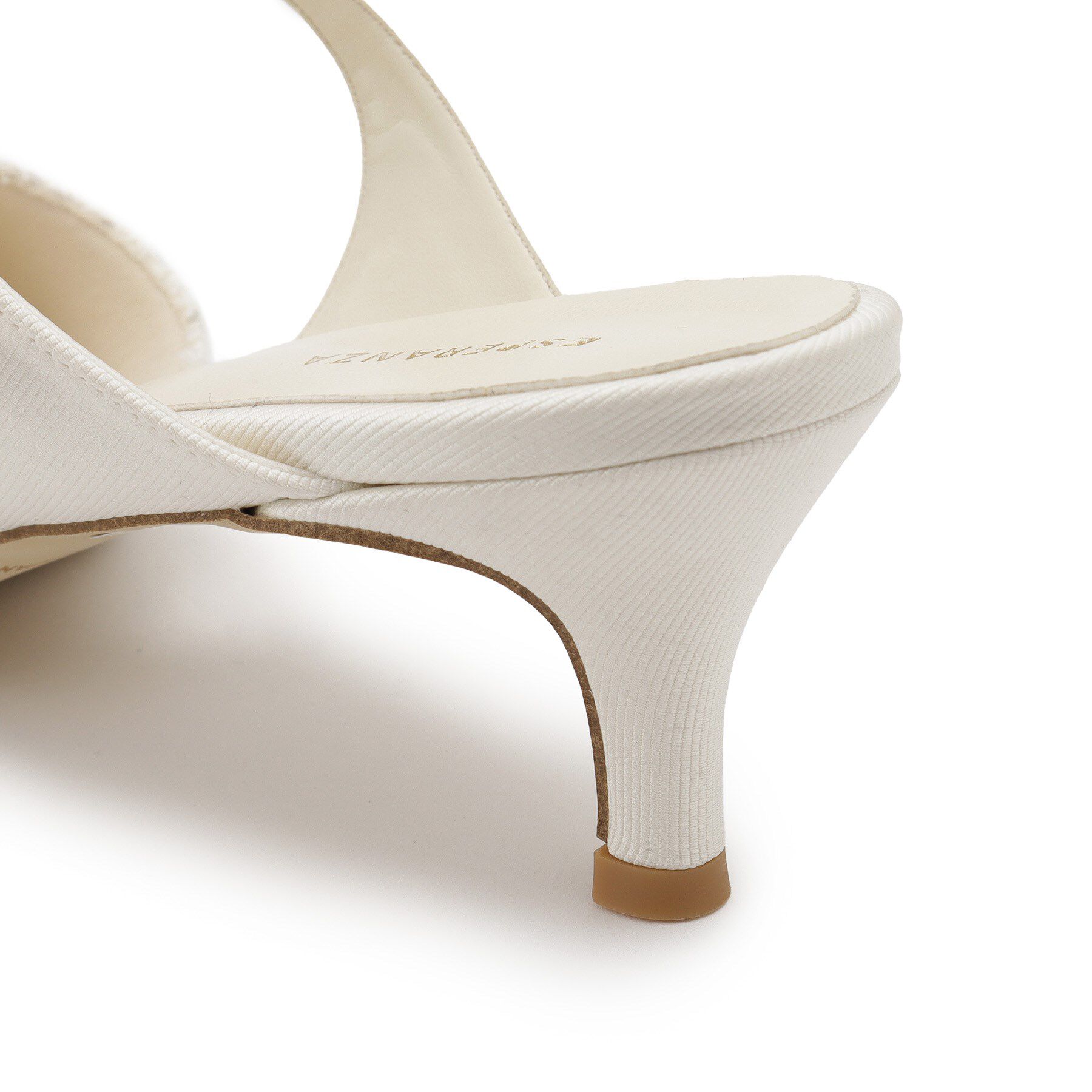 ESPERANZA「ポインテッドツイードミュール」|サンダル|