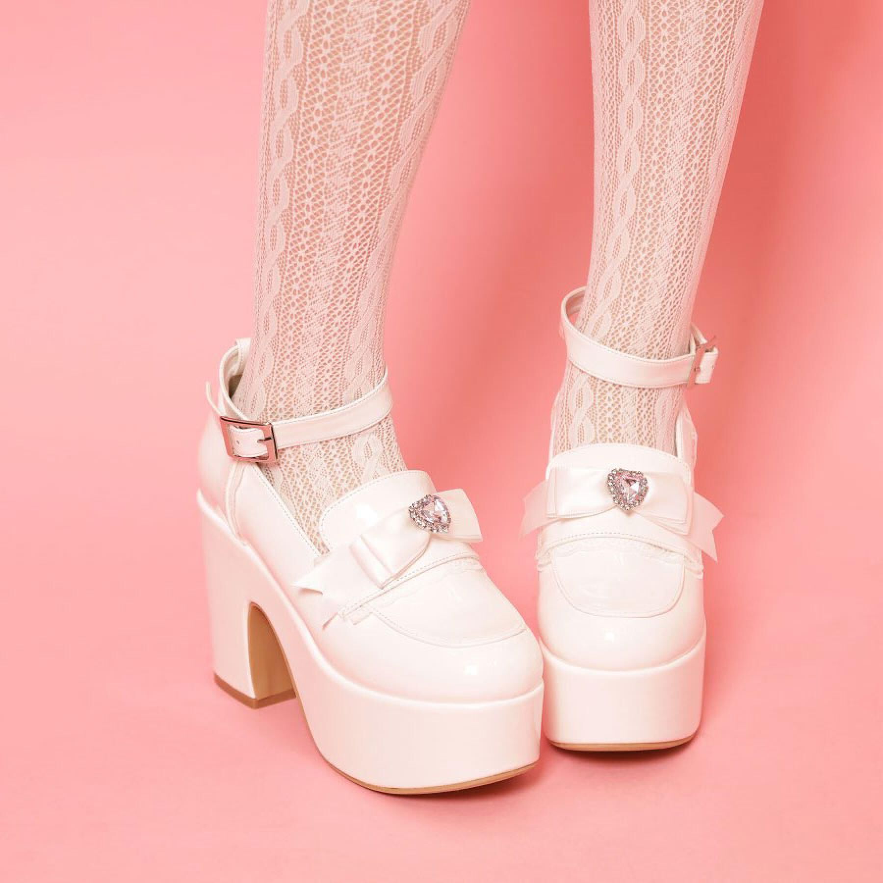 csT&P「2WAYリボン付き厚底ローファー」|パンプス|