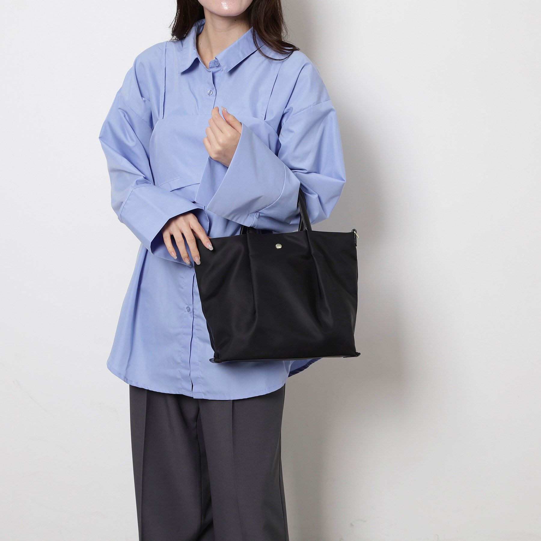 ESPERANZA「肩楽 2WAYショルダーギャザーバッグ」|ショルダー・メッセンジャー|