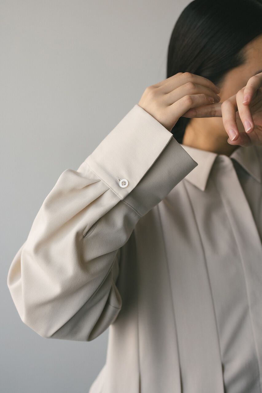 STYLEMIXER「ワイドプリーツシャツワンピース」|ワンピース|