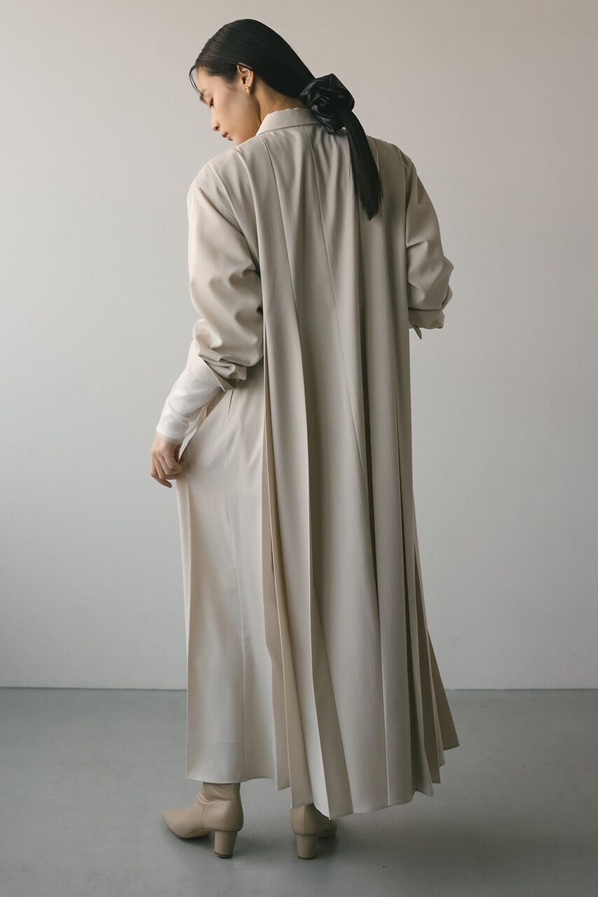 STYLEMIXER「ワイドプリーツシャツワンピース」|ワンピース|