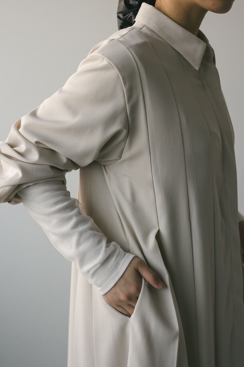 STYLEMIXER「ワイドプリーツシャツワンピース」|ワンピース|