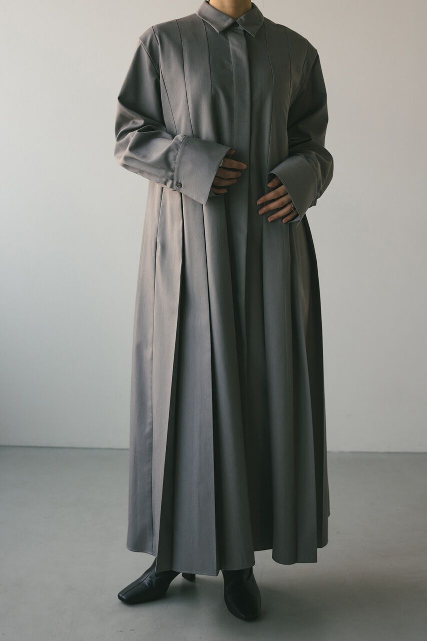 STYLEMIXER「ワイドプリーツシャツワンピース」|ワンピース|