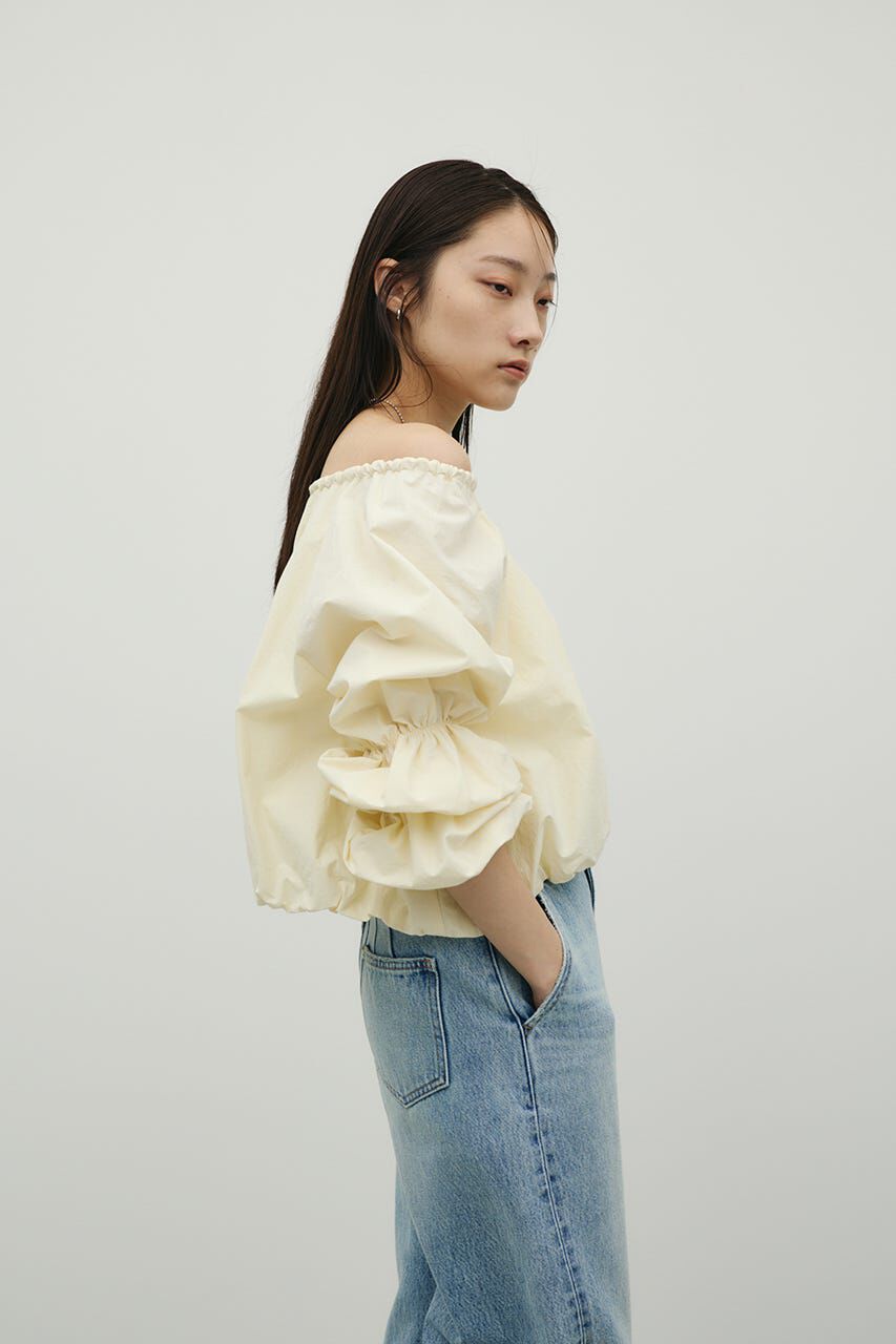 STYLEMIXER「ランタンスリーブオフショルトップ」|シャツ・ブラウス|